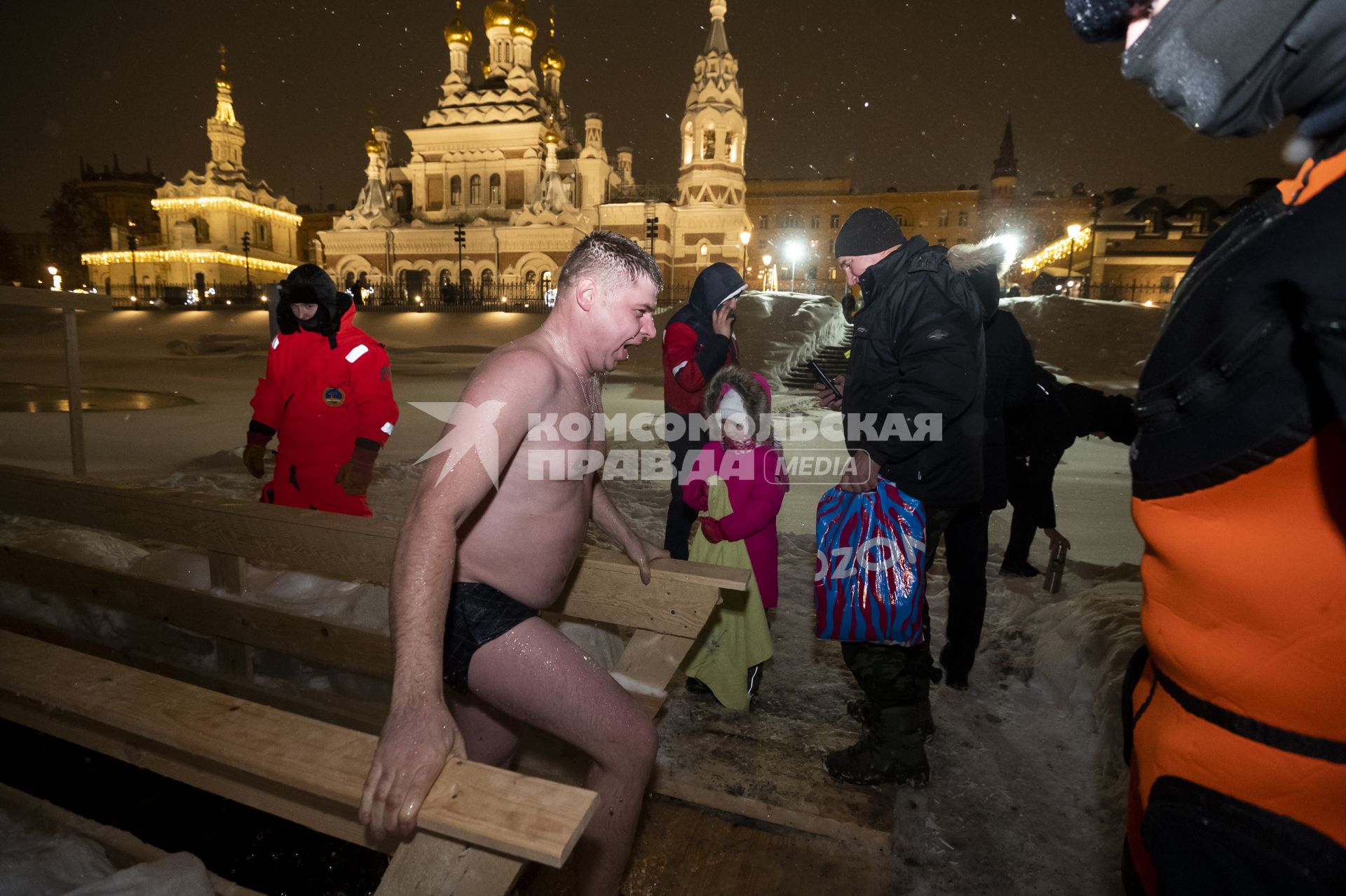 Крещенские купания в Санкт-Петербурге