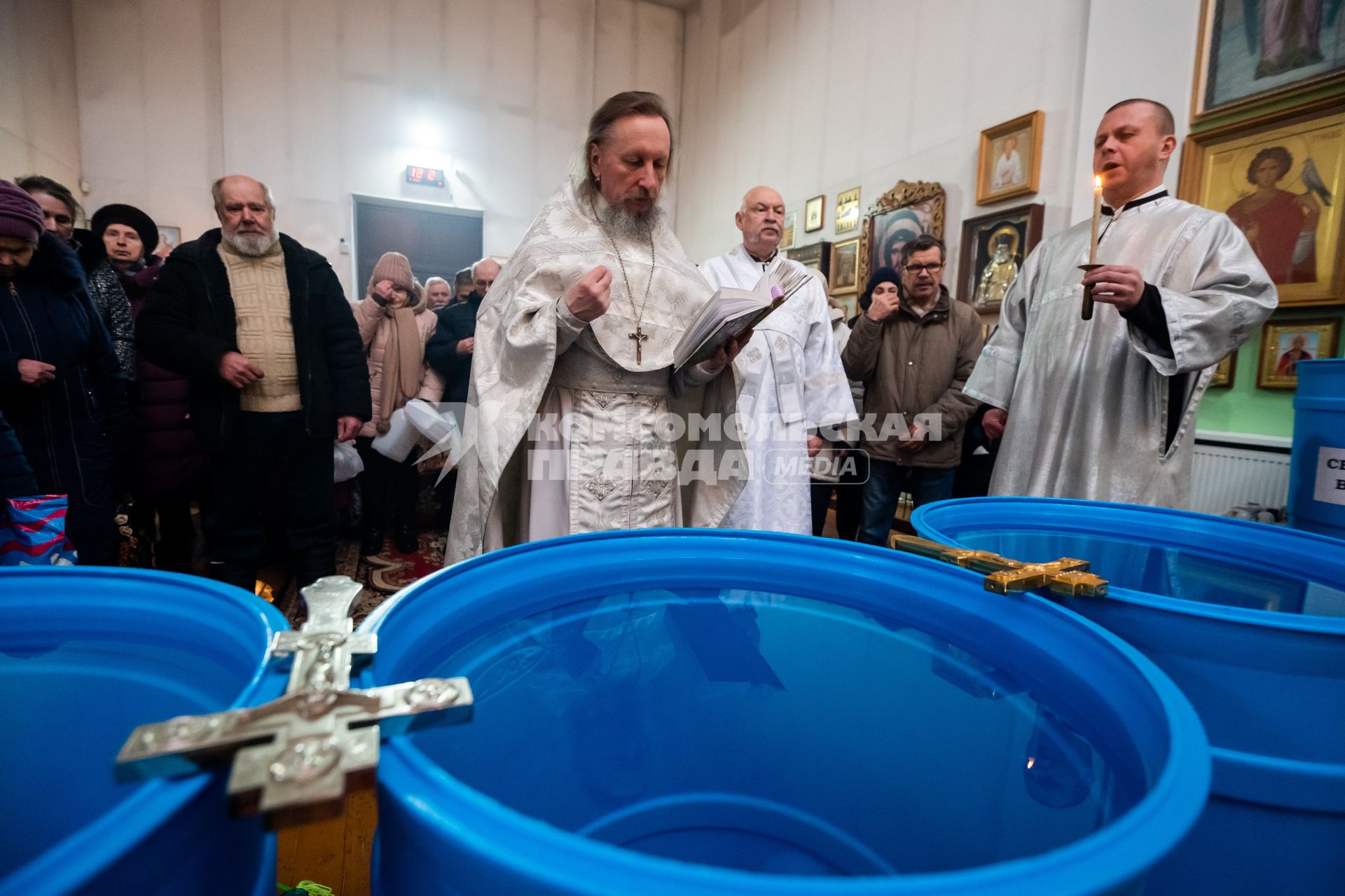 Крещенские купания в Ленинградской области