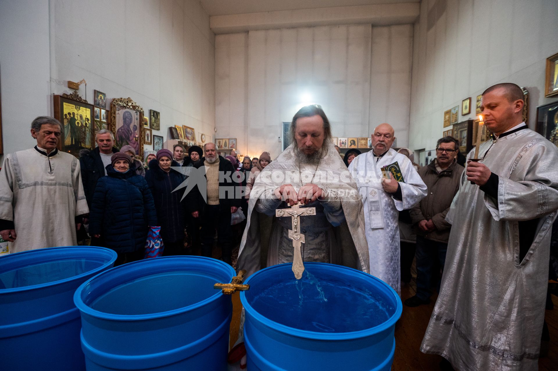 Крещенские купания в Ленинградской области