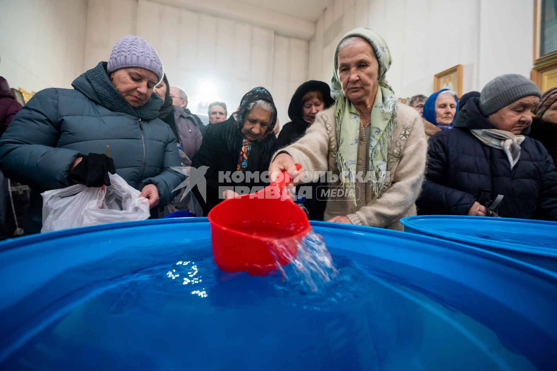 Крещенские купания в Ленинградской области