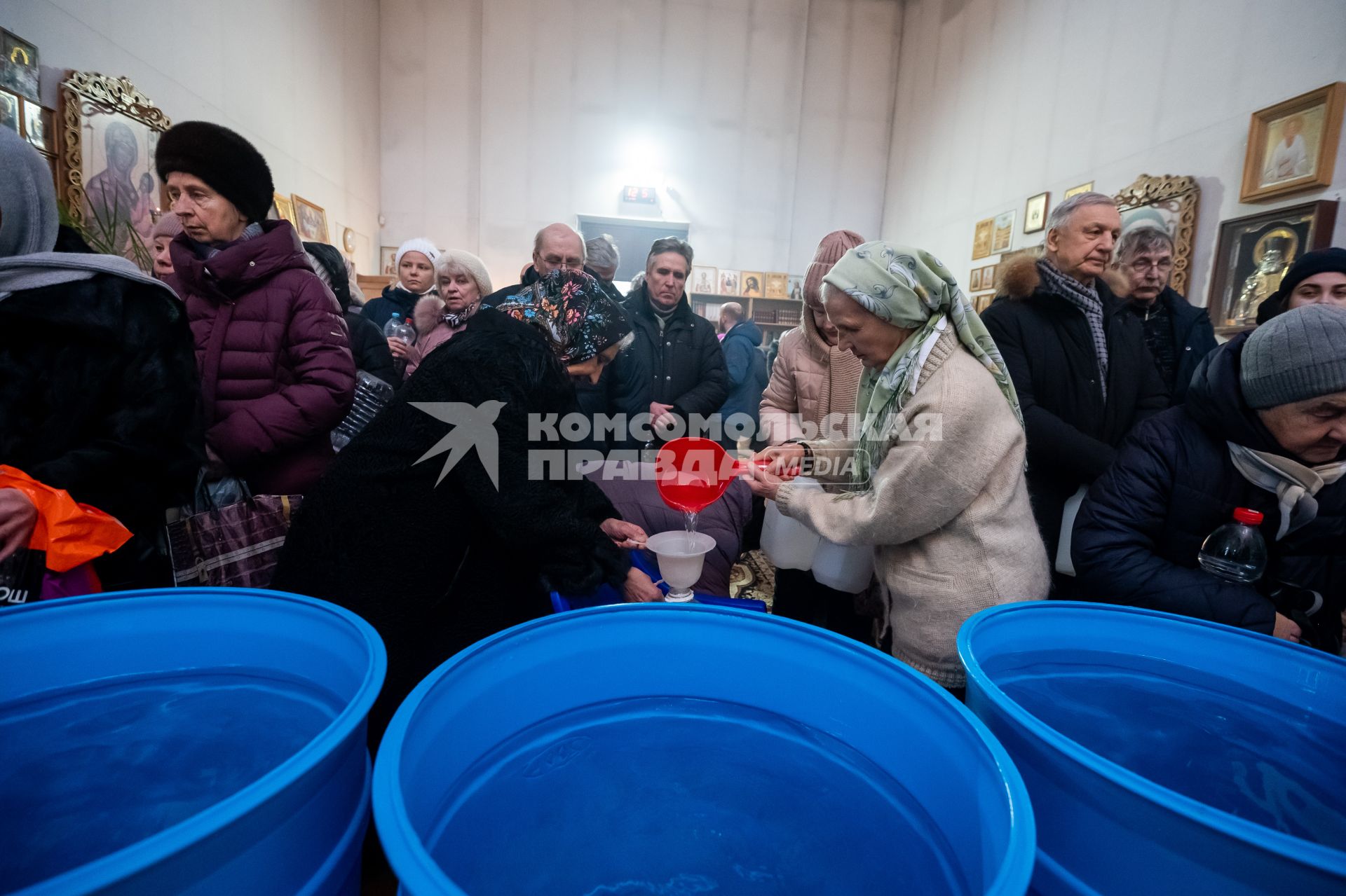 Крещенские купания в Ленинградской области