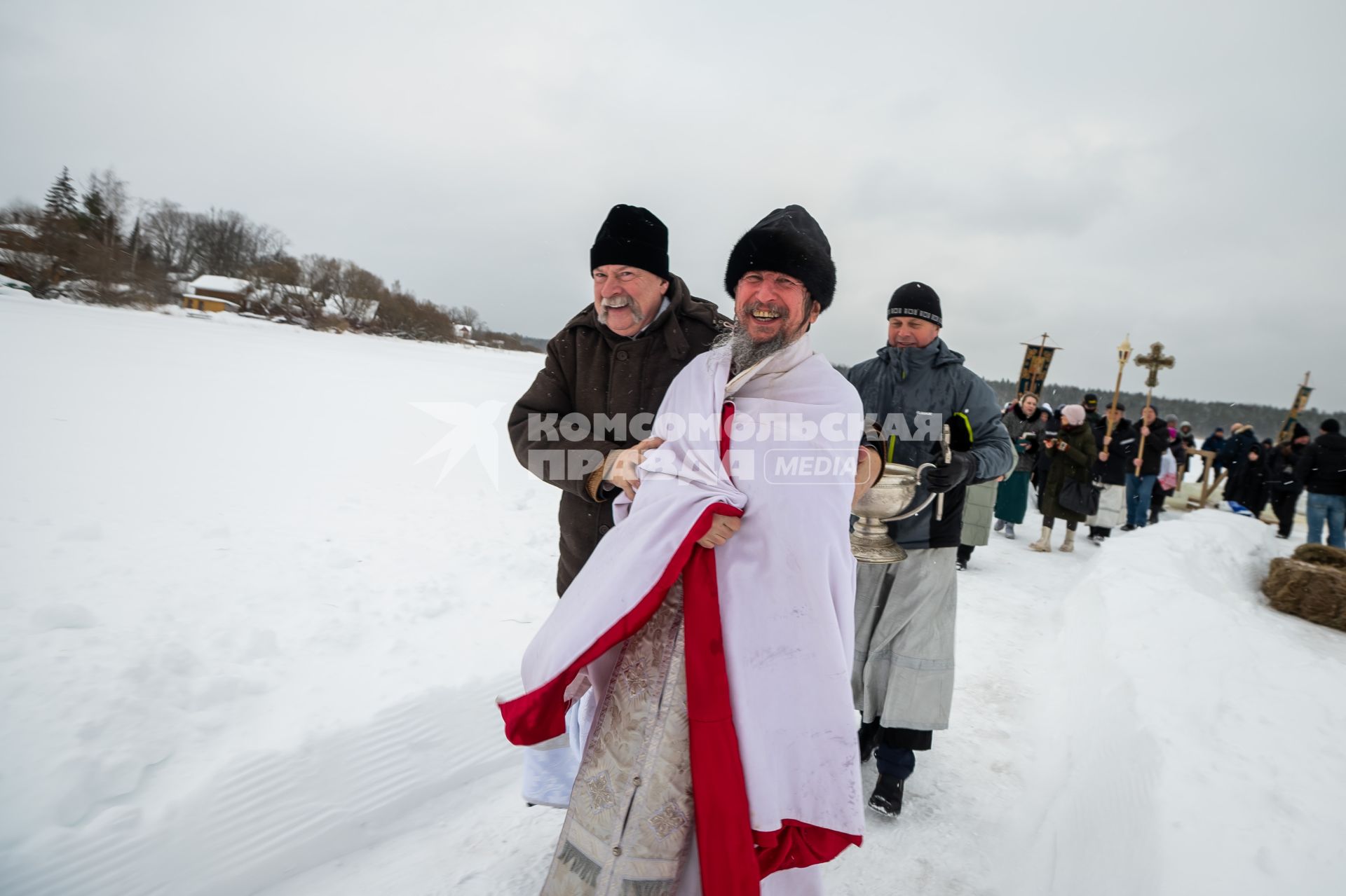 Крещенские купания в Ленинградской области