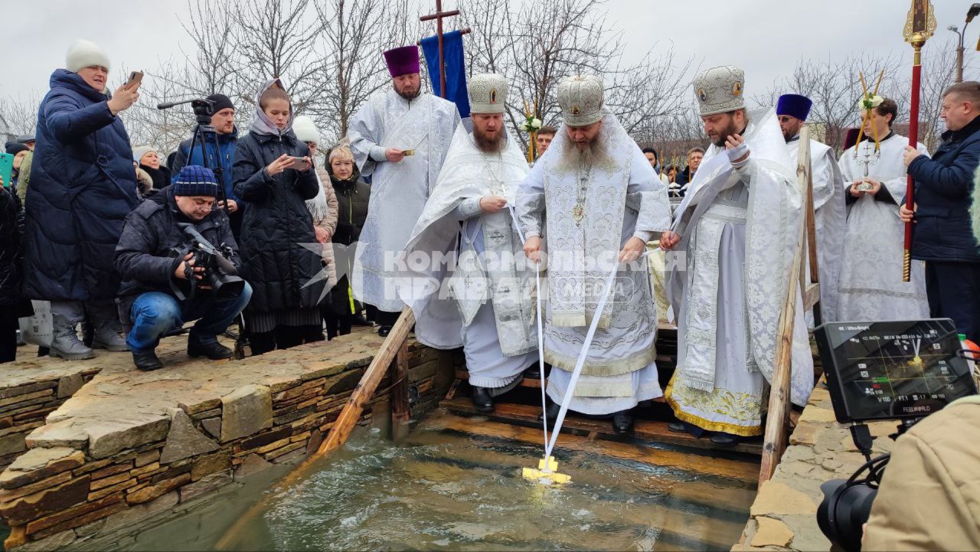 Крещенские купания в Луганске