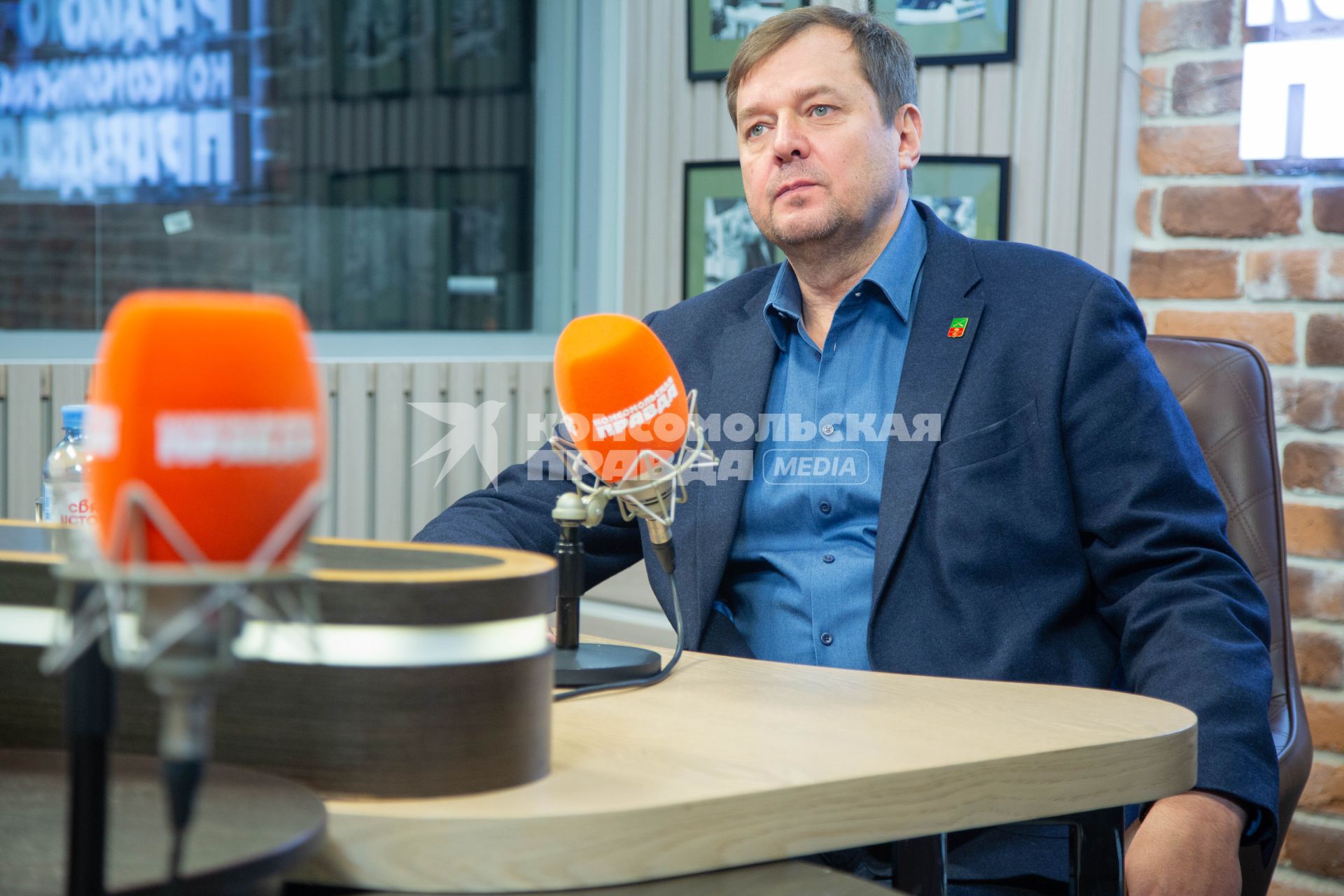 Губернатор Запорожской области Евгений Балицкий на радио КП