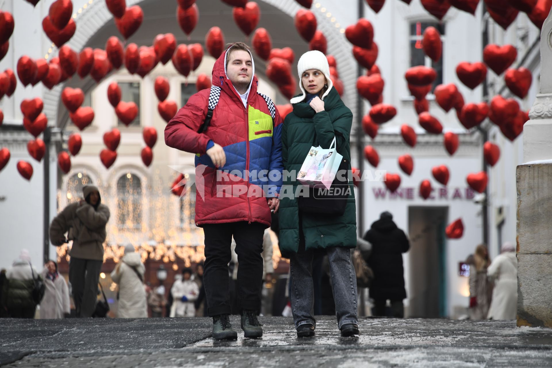 Празднование дня Святого Валентина