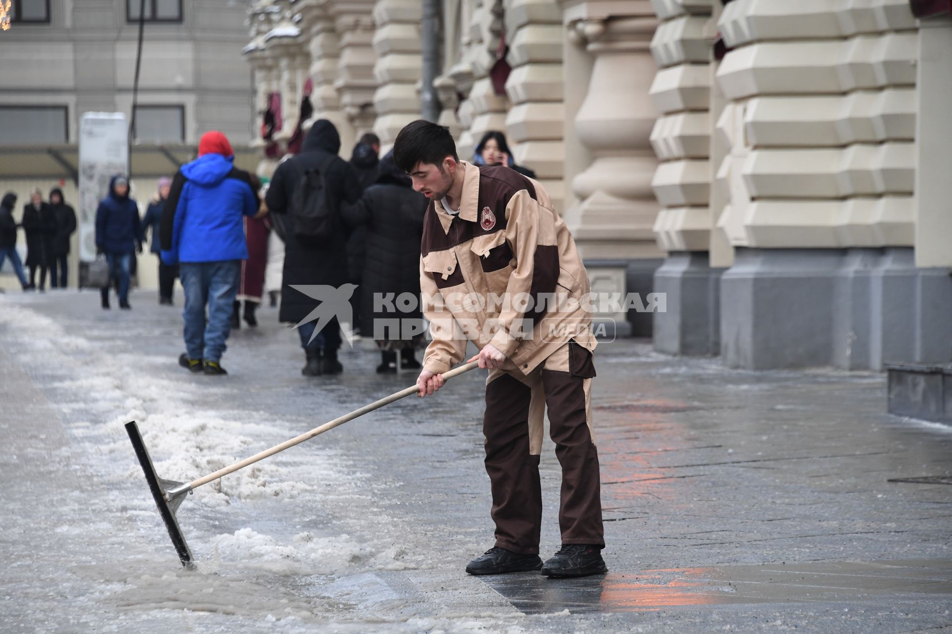 Ледяной дождь в Москве