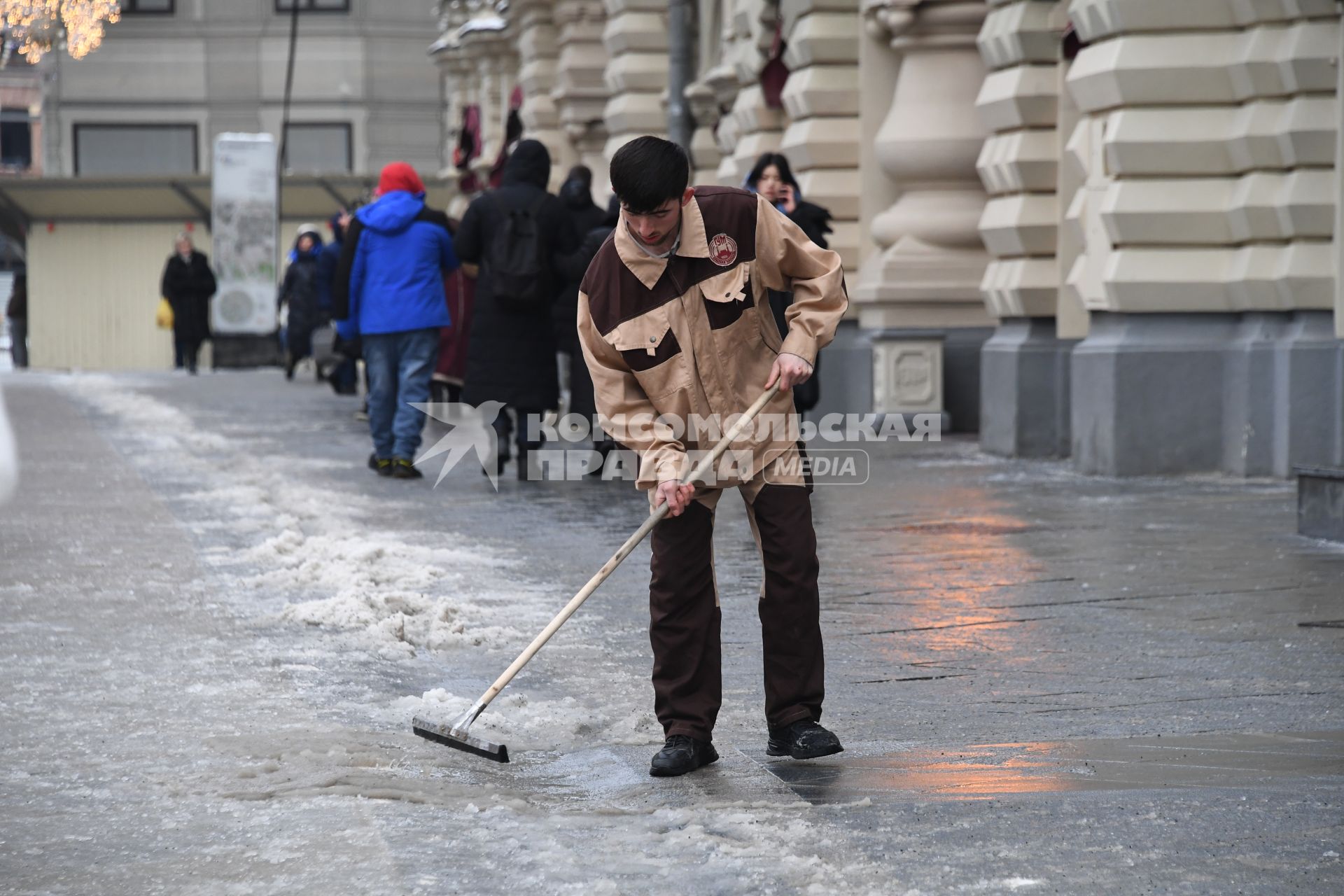 Ледяной дождь в Москве