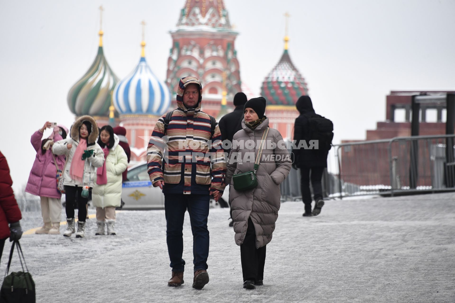 Ледяной дождь в Москве