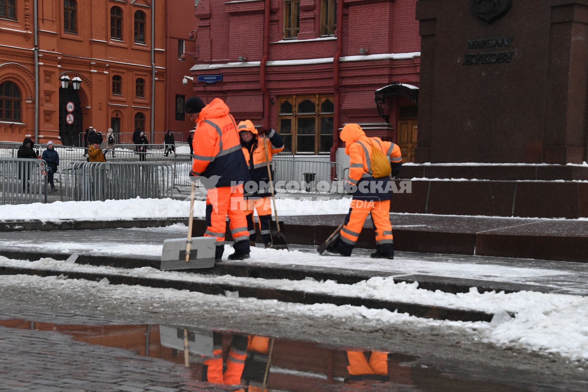 Ледяной дождь в Москве