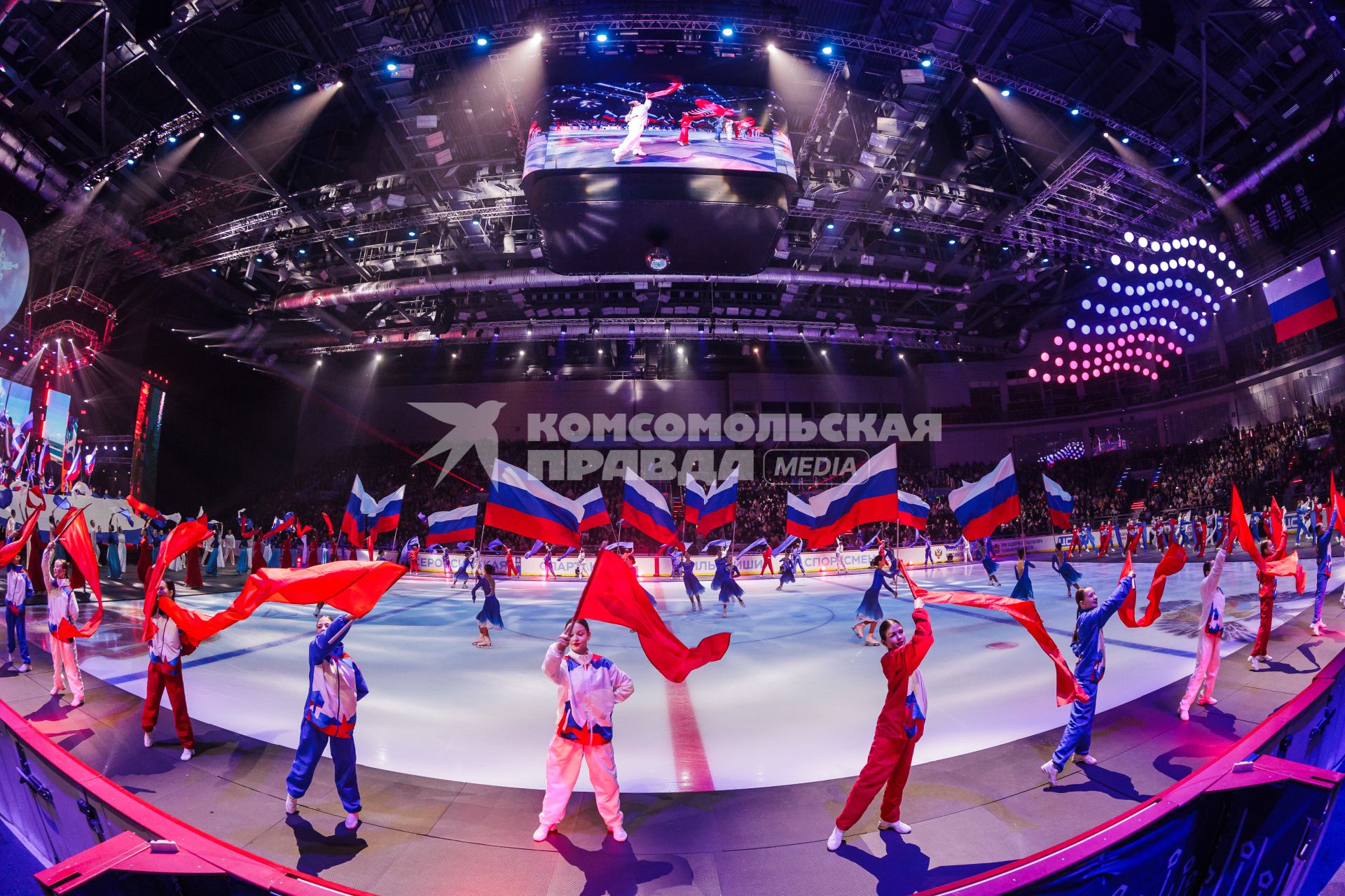 Церемония открытия Всероссийской зимней спартакиады в Челябинске
