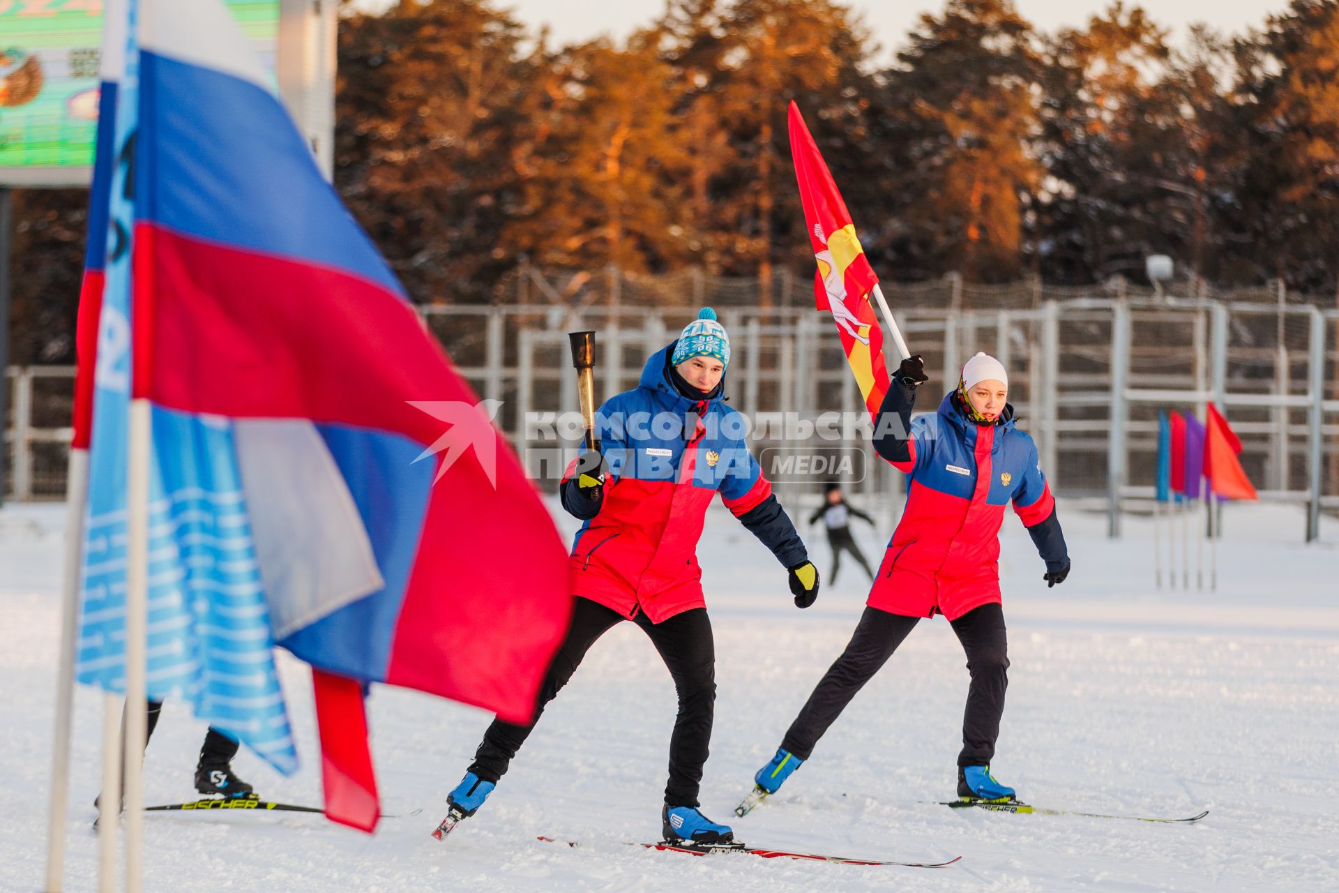 Всероссийская массовая гонка \"Лыжня России - 2024\" в Челябинске