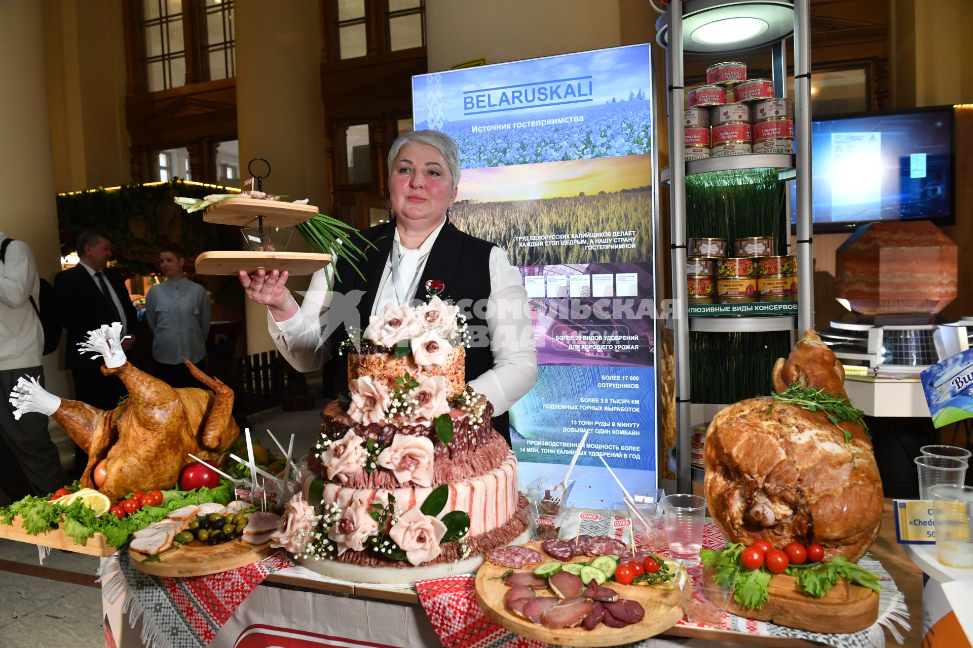 Рыбная и мясная дегустация вднх