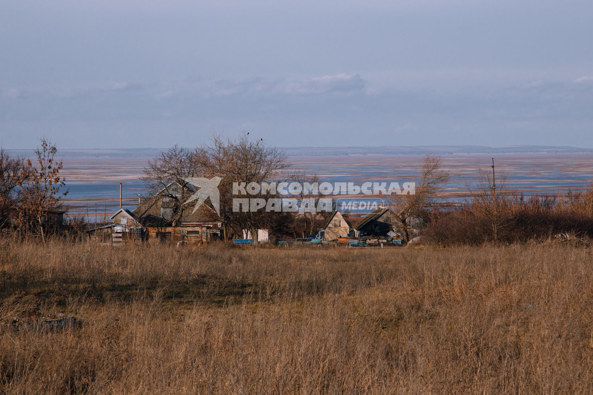 Бывшее Каховское водохранилище