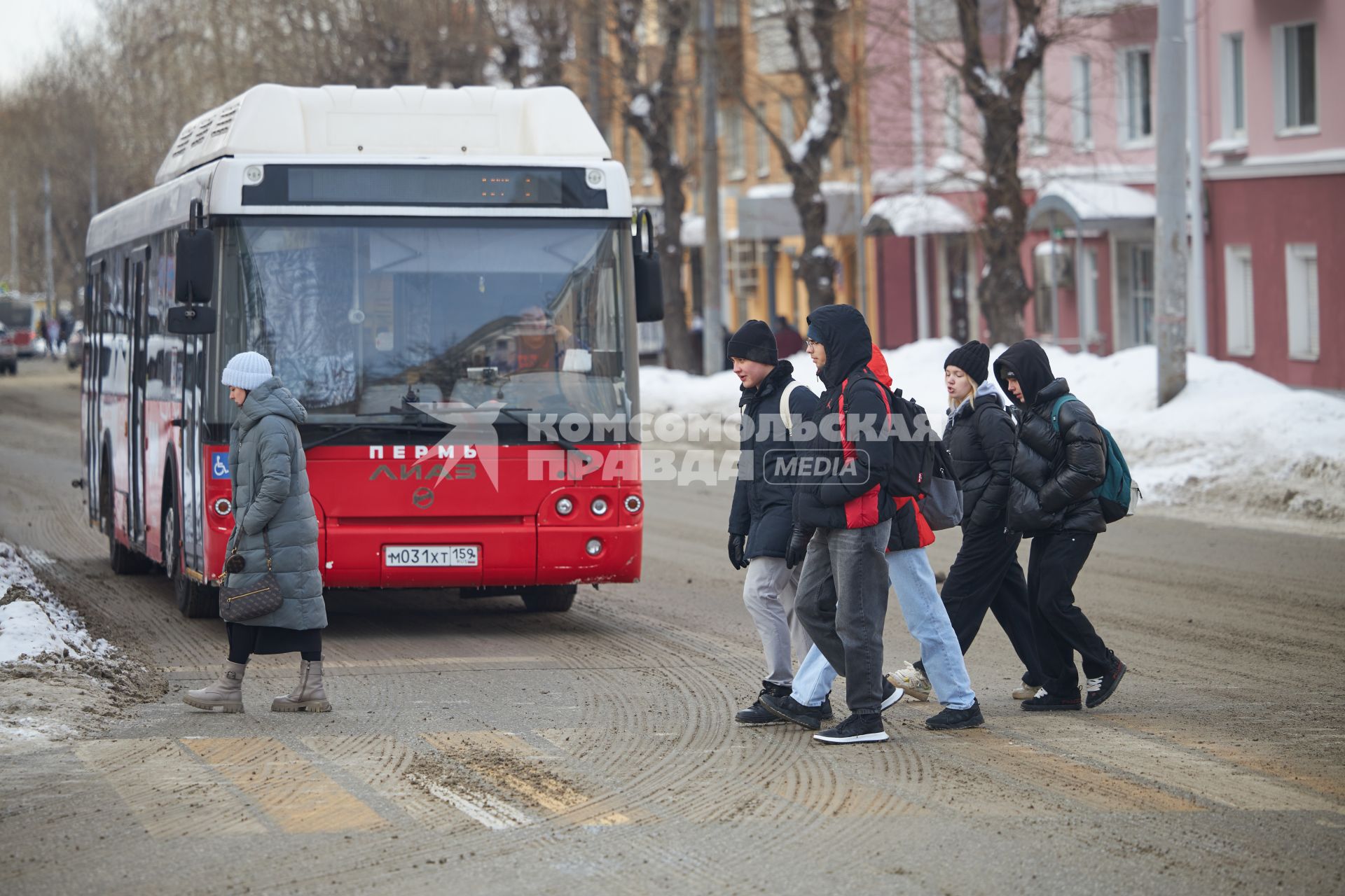 Виды центральной улицы Перми