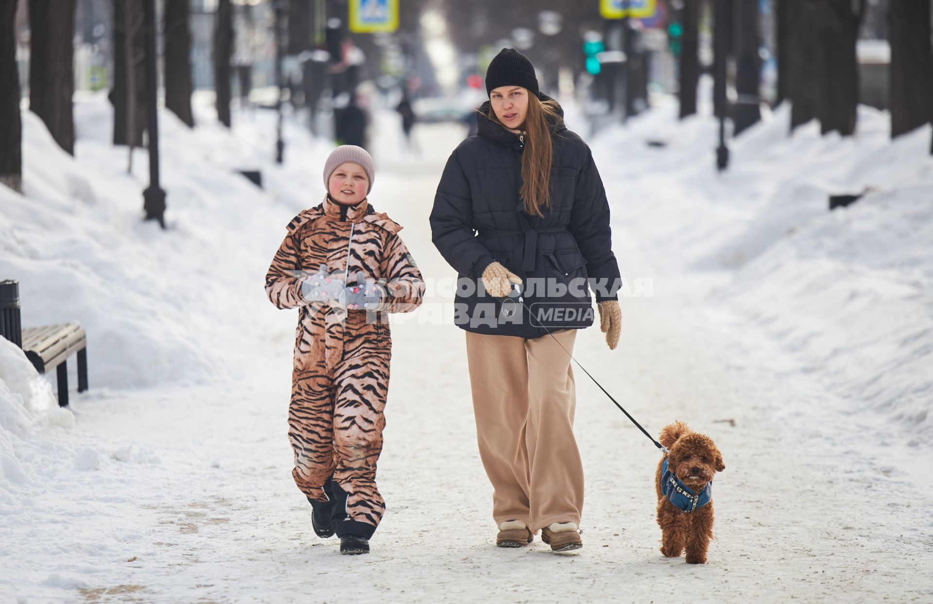 Виды центральной улицы Перми