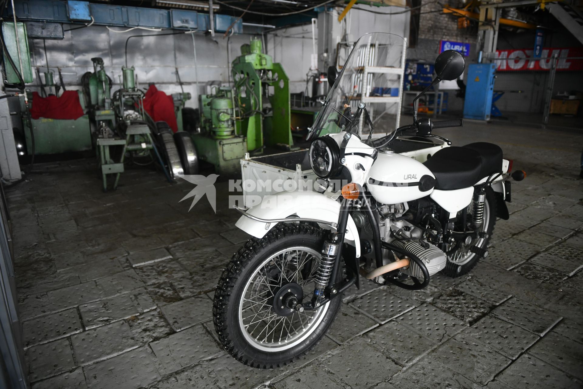 Производство мотоциклов Урал\' на Ирбитском мотоциклетном заводе