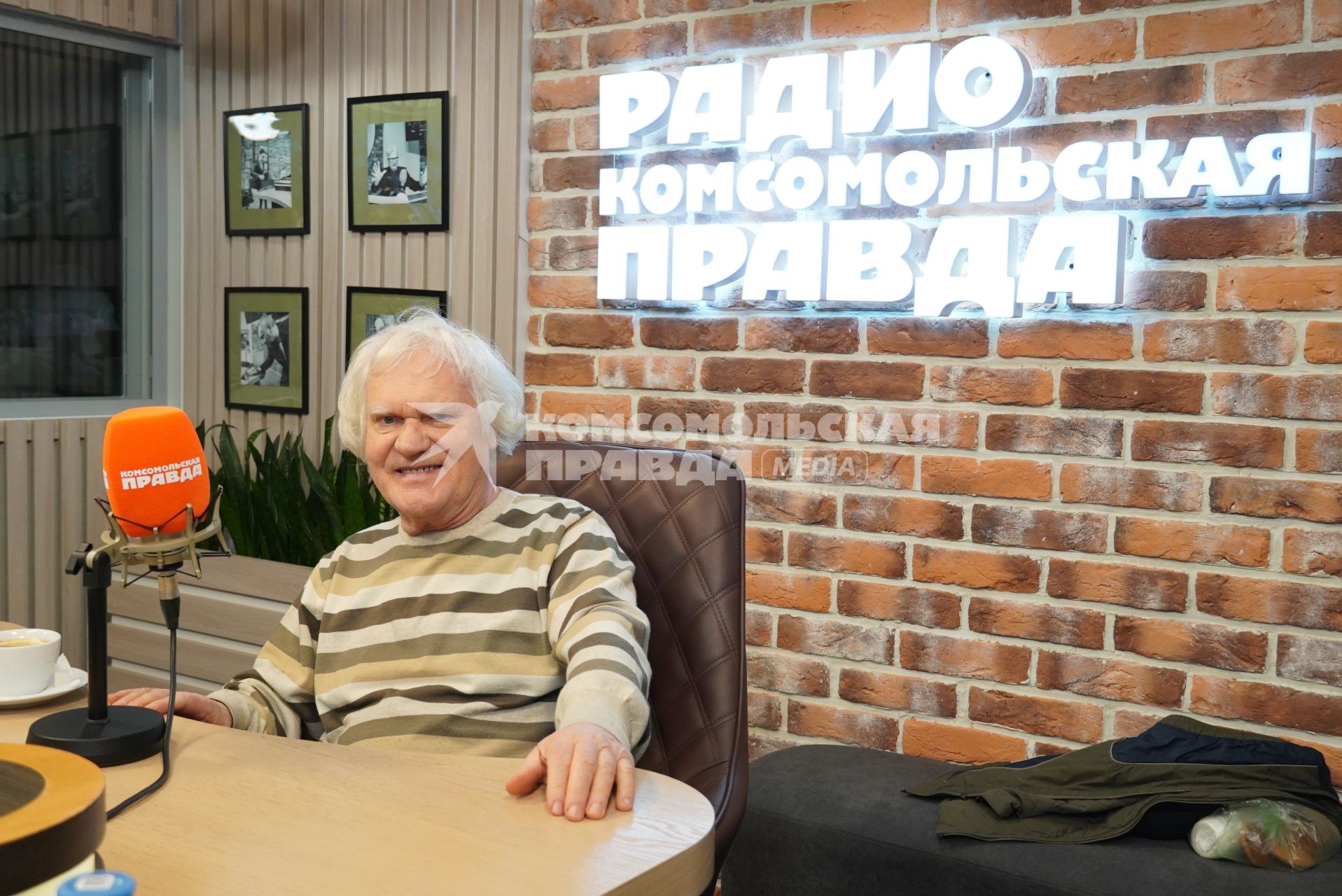 Юрий Куклачев  на радиостанции `Комсомольская правда`