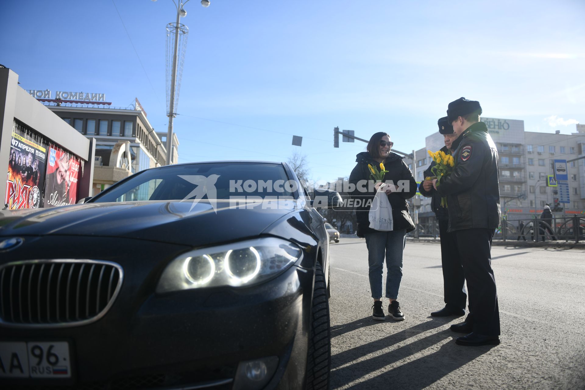 Акция ГИБДД накануне Международного женского дня