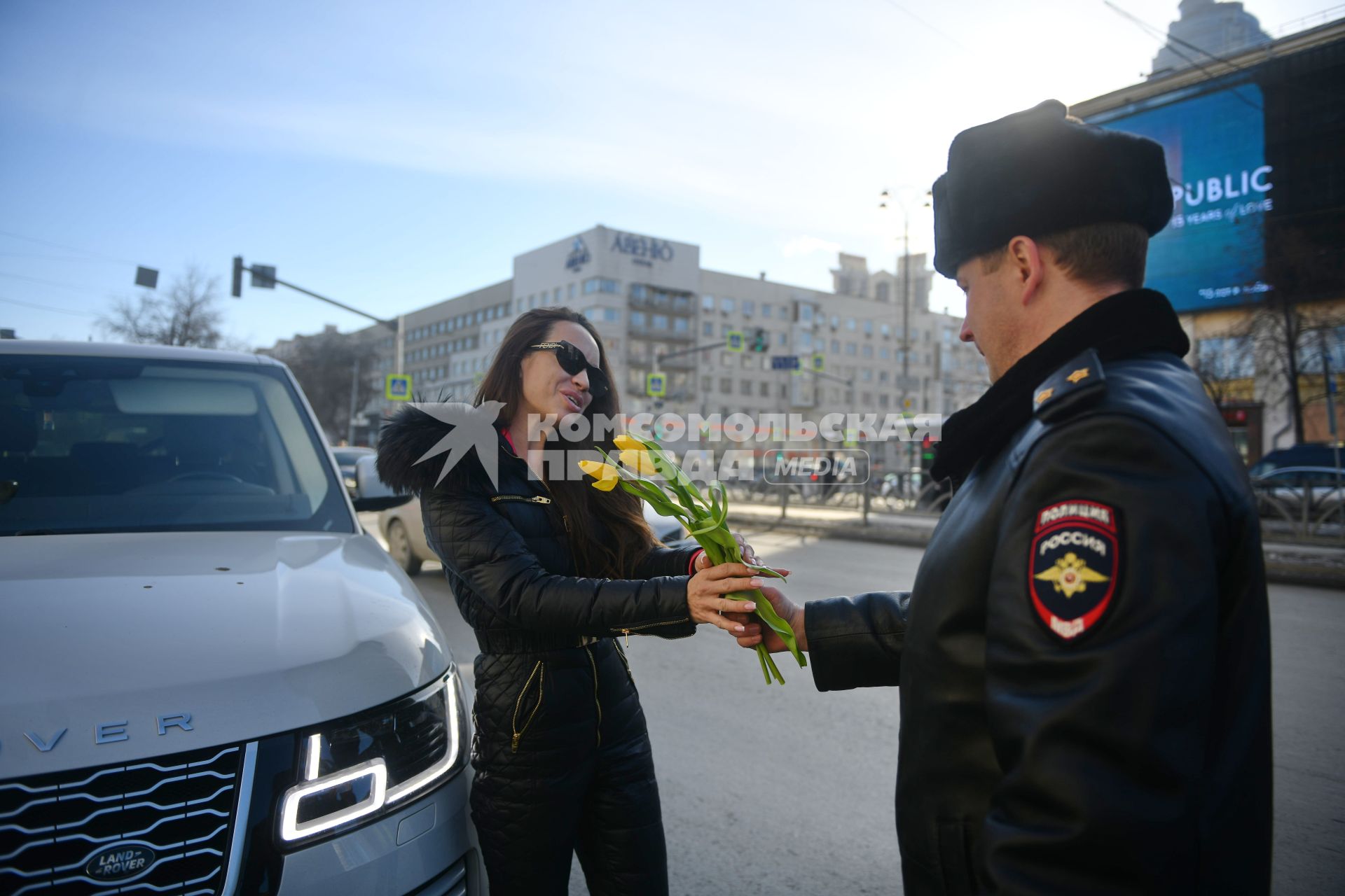 Акция ГИБДД накануне Международного женского дня