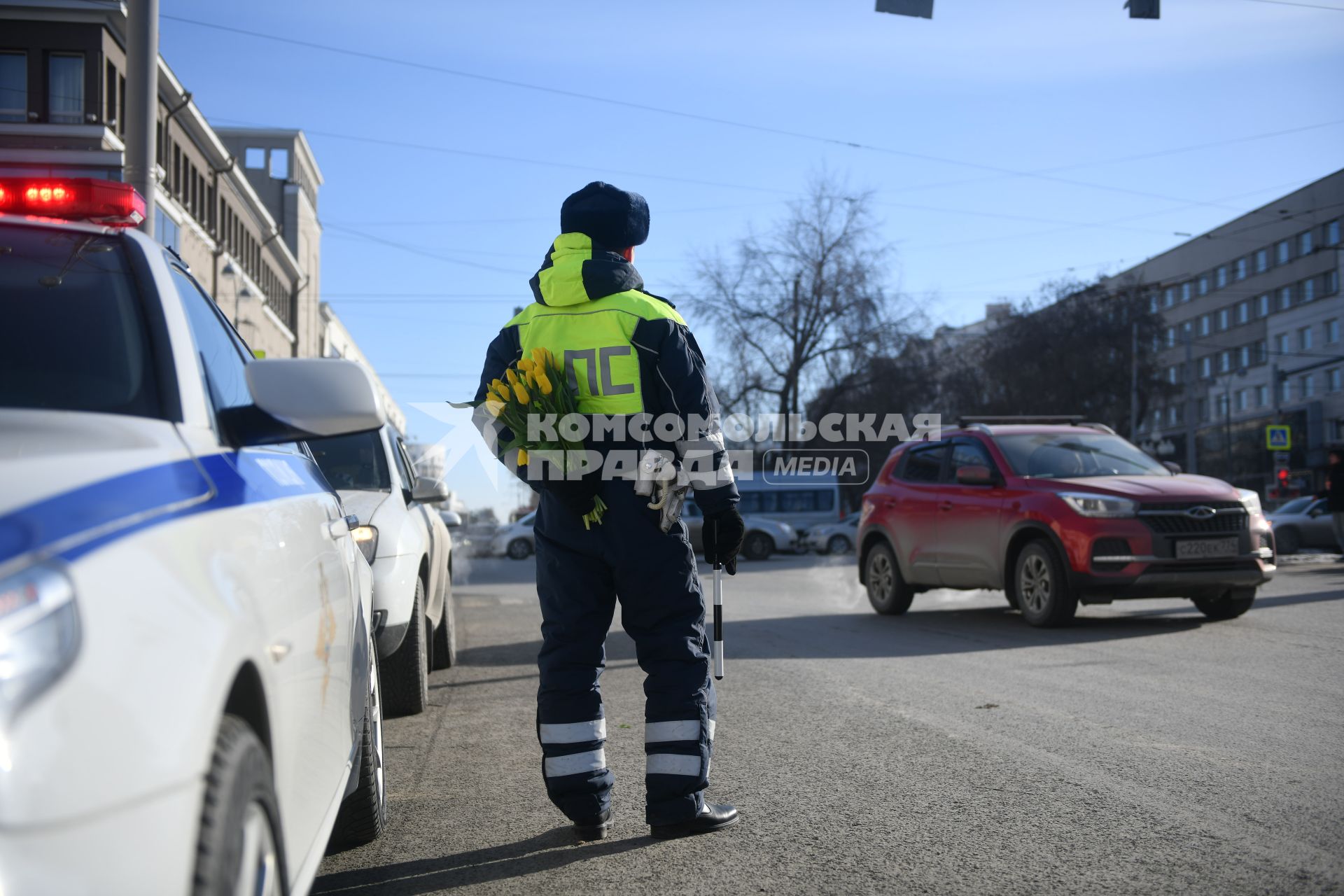 Акция ГИБДД накануне Международного женского дня