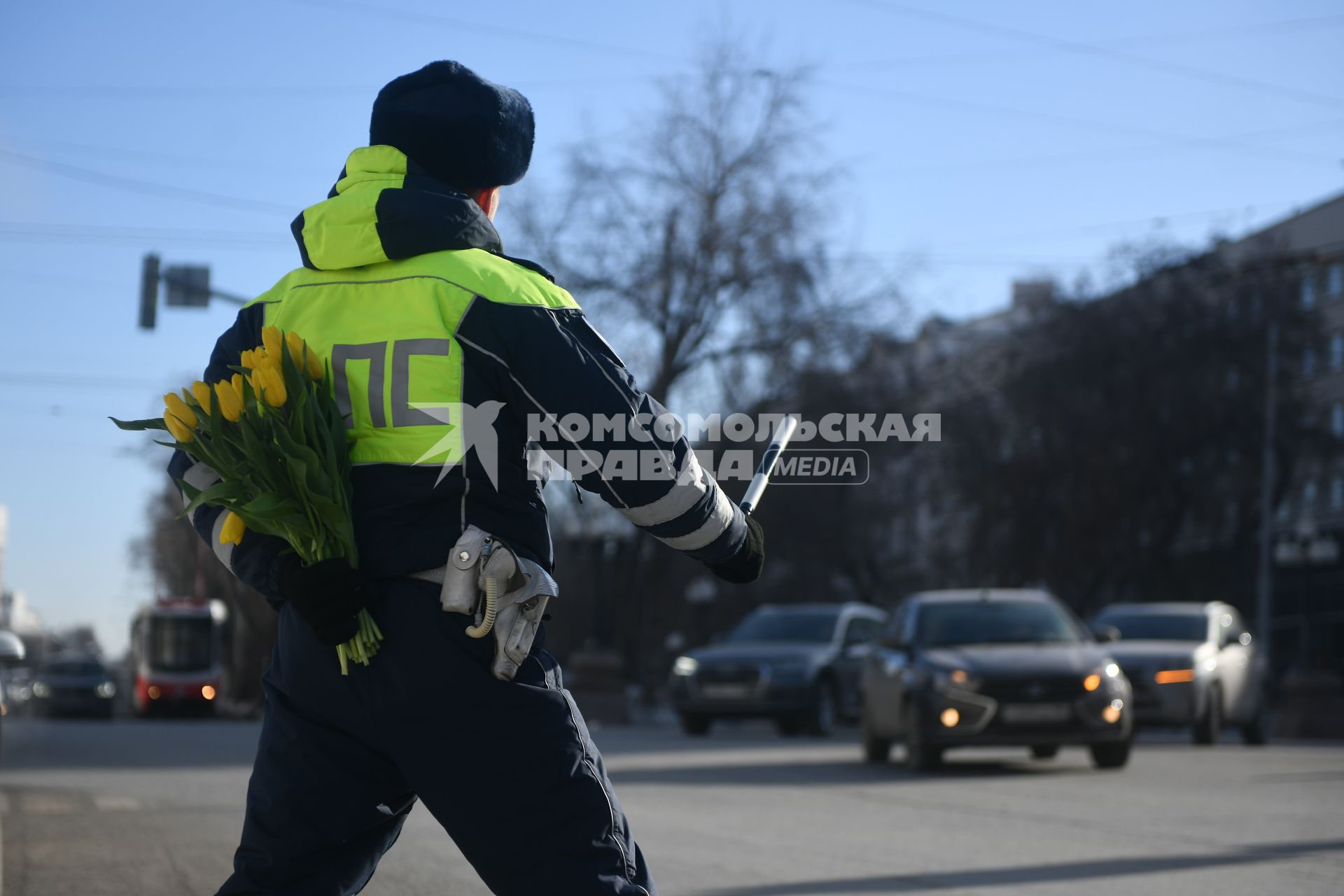 Акция ГИБДД накануне Международного женского дня