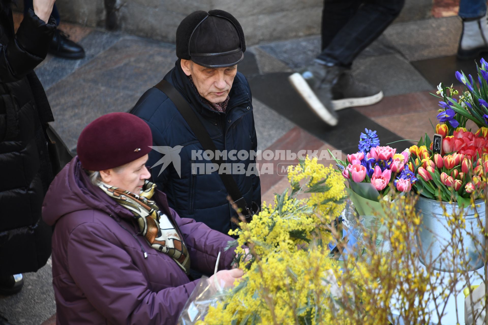 Празднование Международного женского дня в Москве