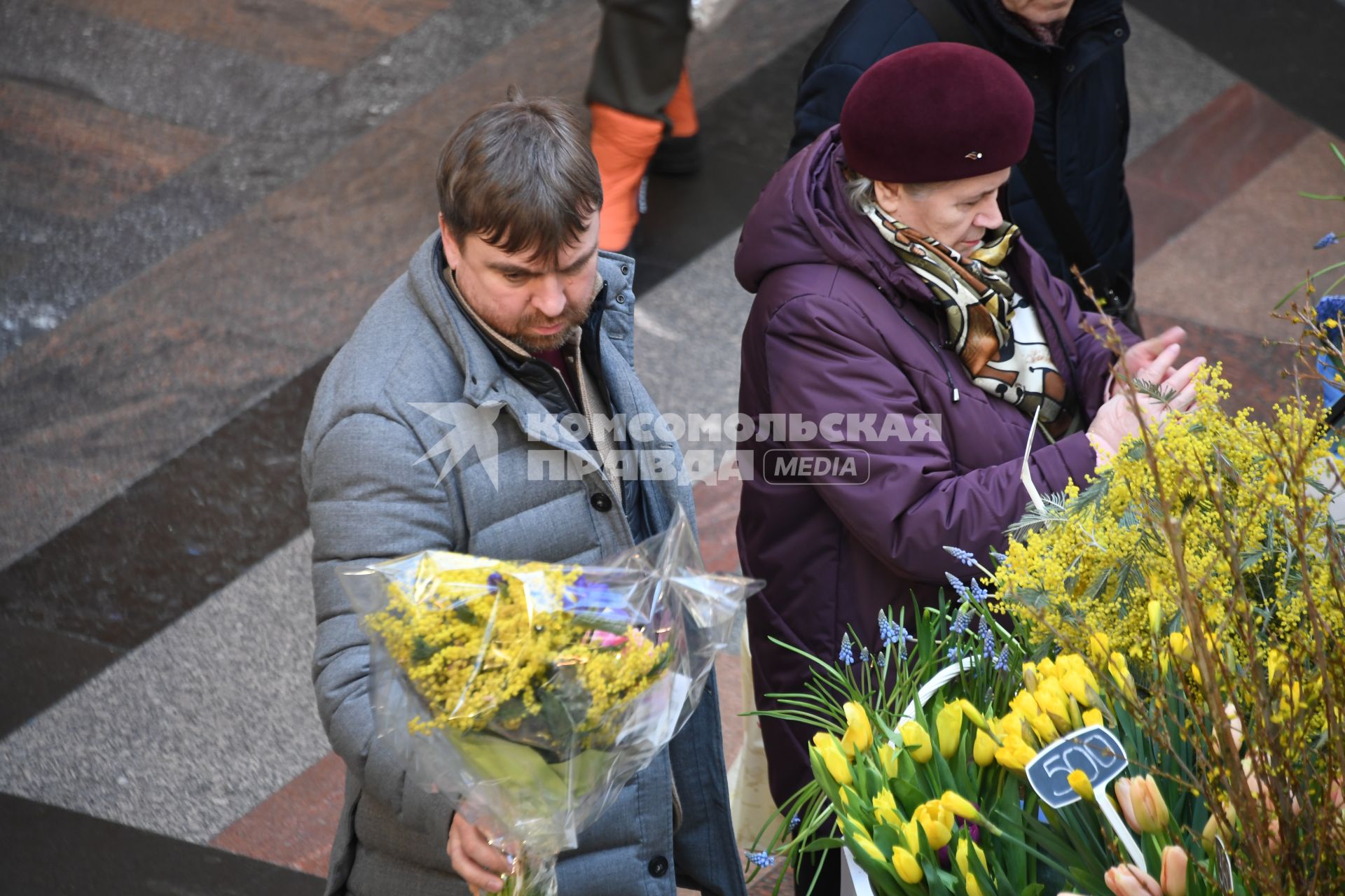 Празднование Международного женского дня в Москве