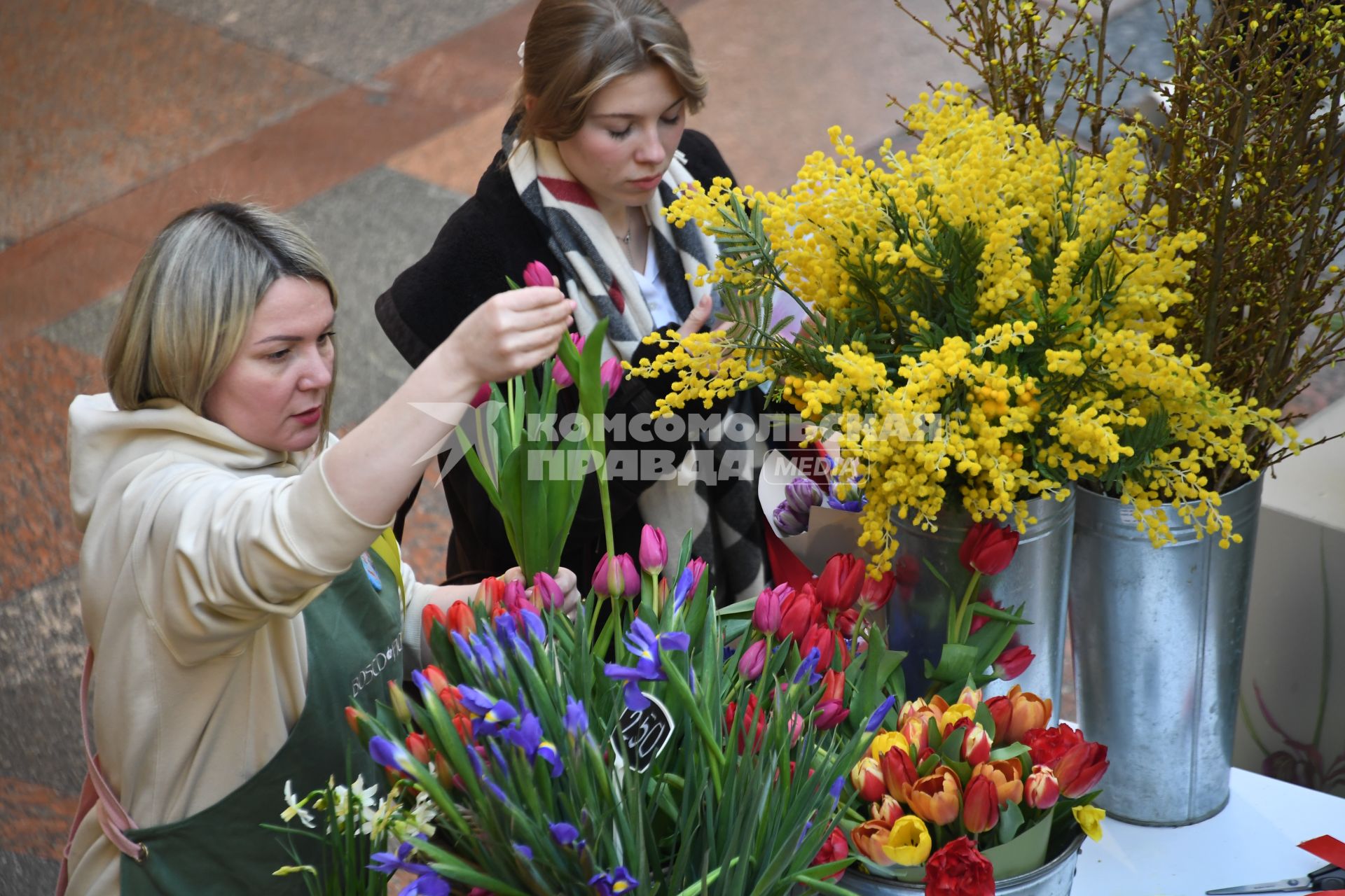 Празднование Международного женского дня в Москве