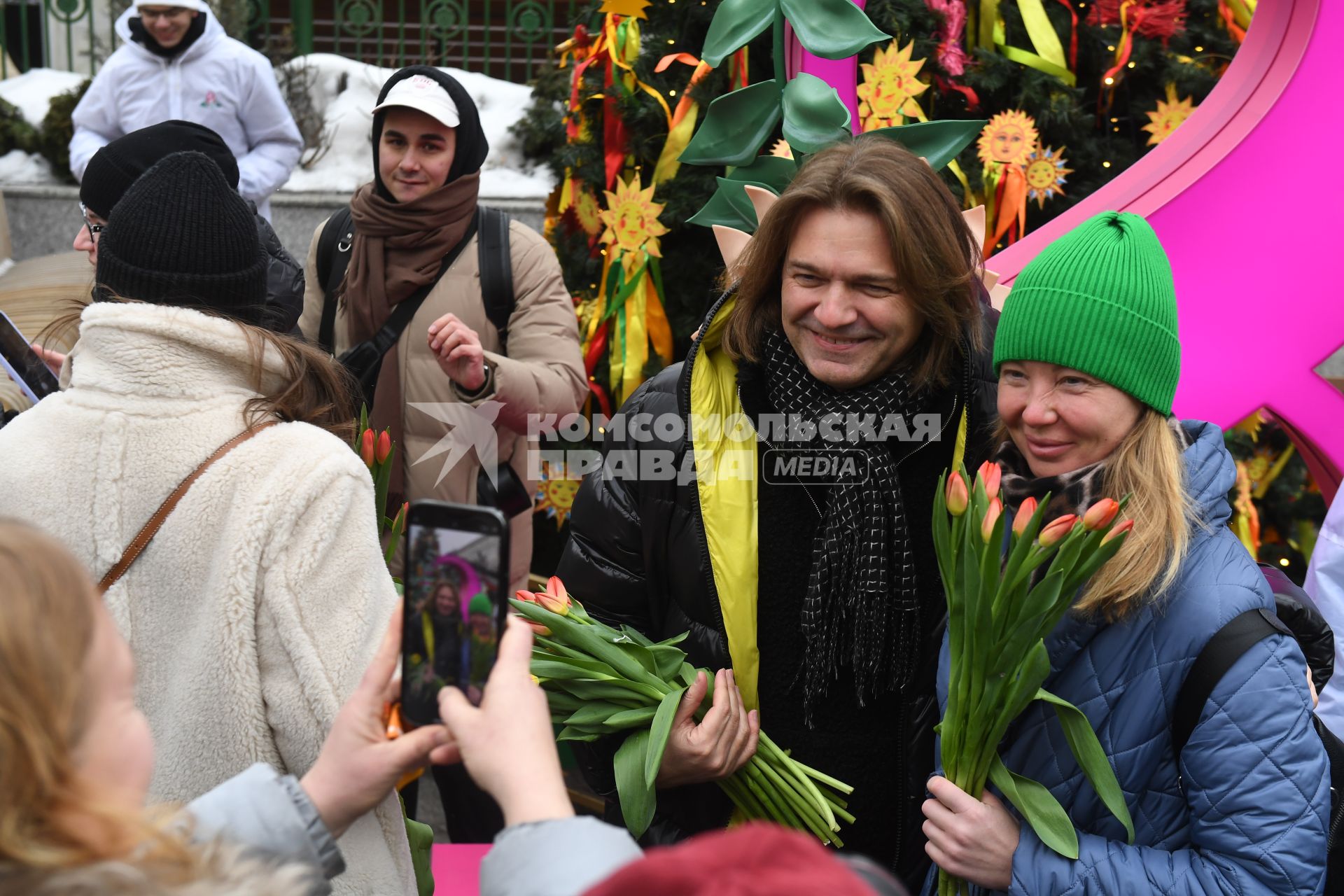 Певец Дмитрий Маликов поздравил женщин с праздником 8 марта
