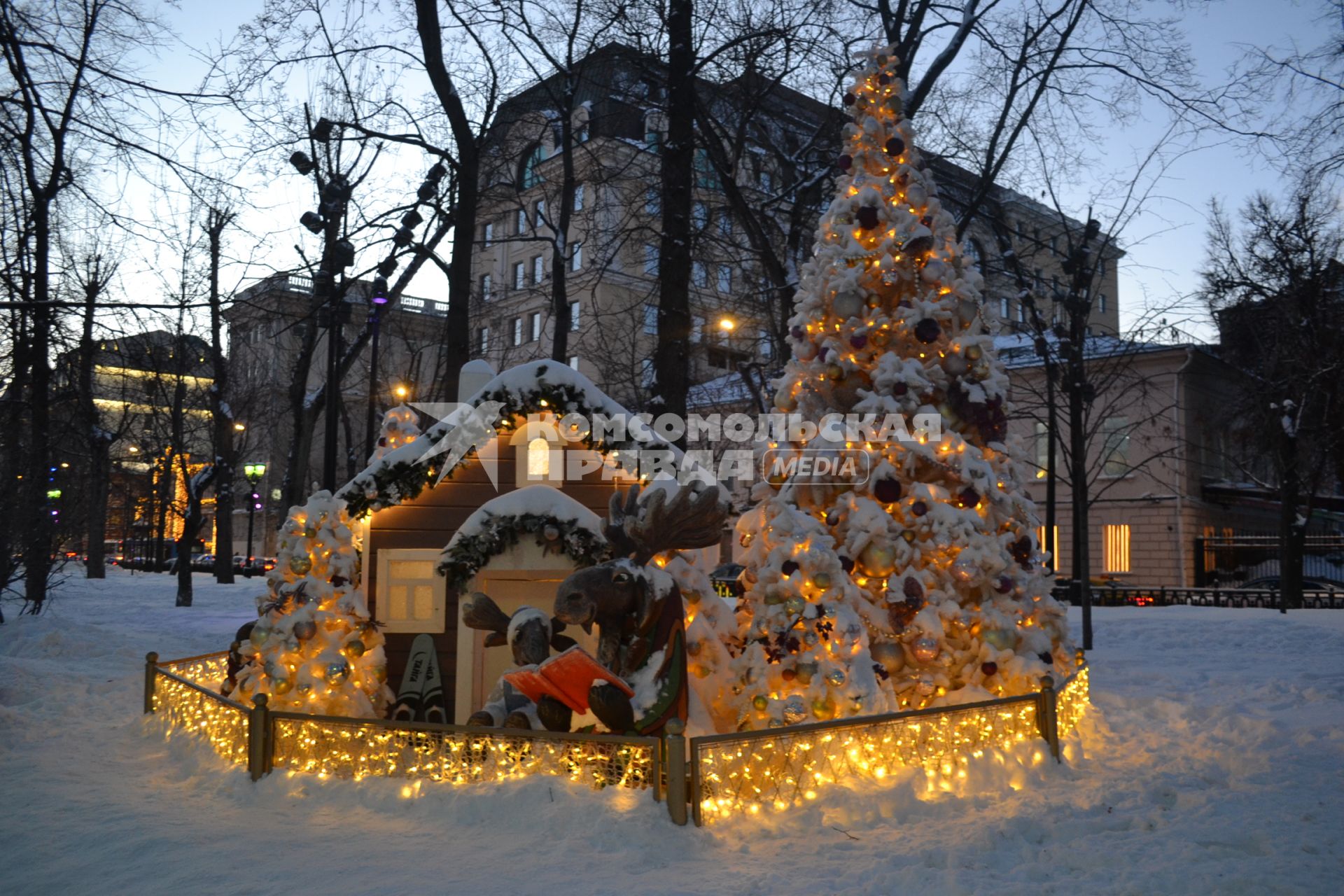 Предновогодняя Москва