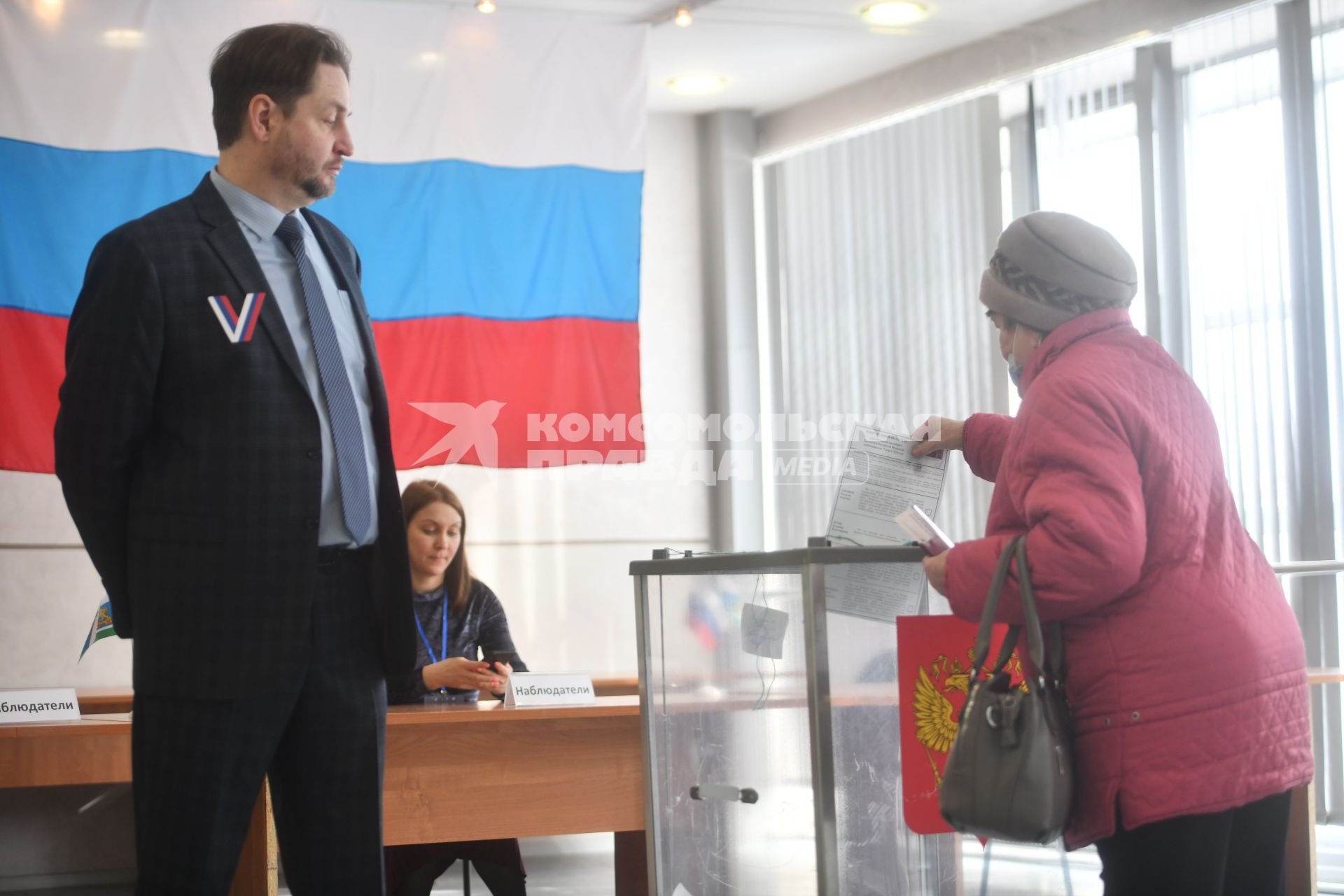 Ход голосования на выборах президента России в Свердловской области