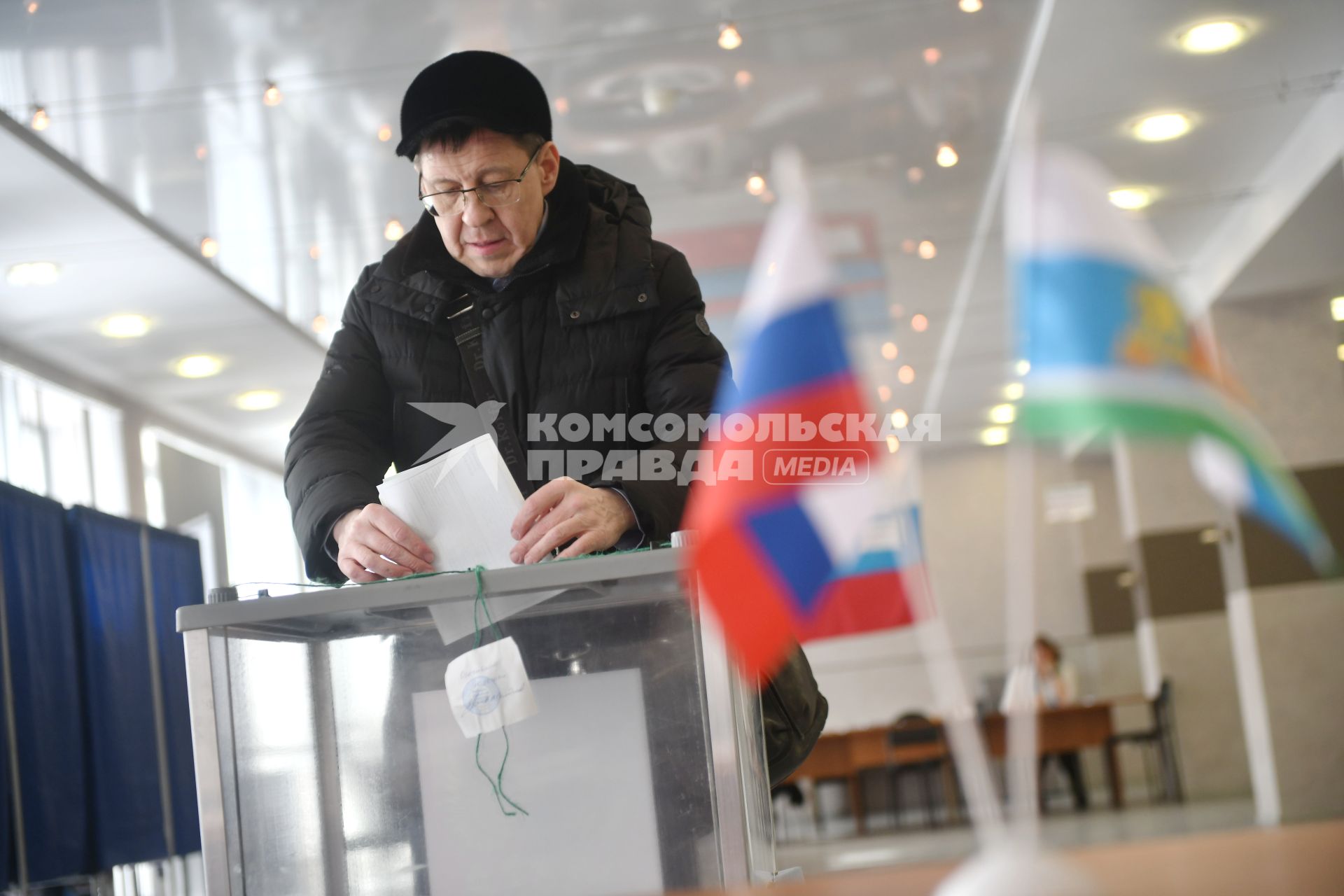 Ход голосования на выборах президента России в Свердловской области