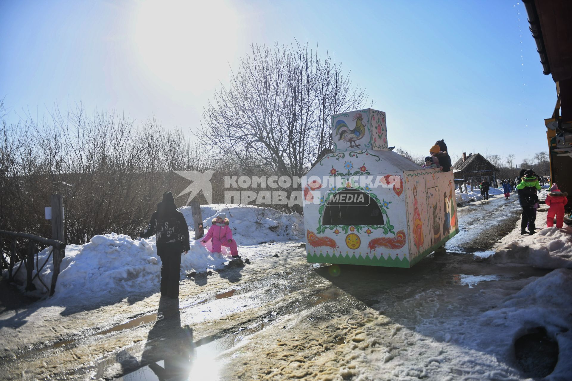 Празднование Широкой Масленицы в Свердловской области