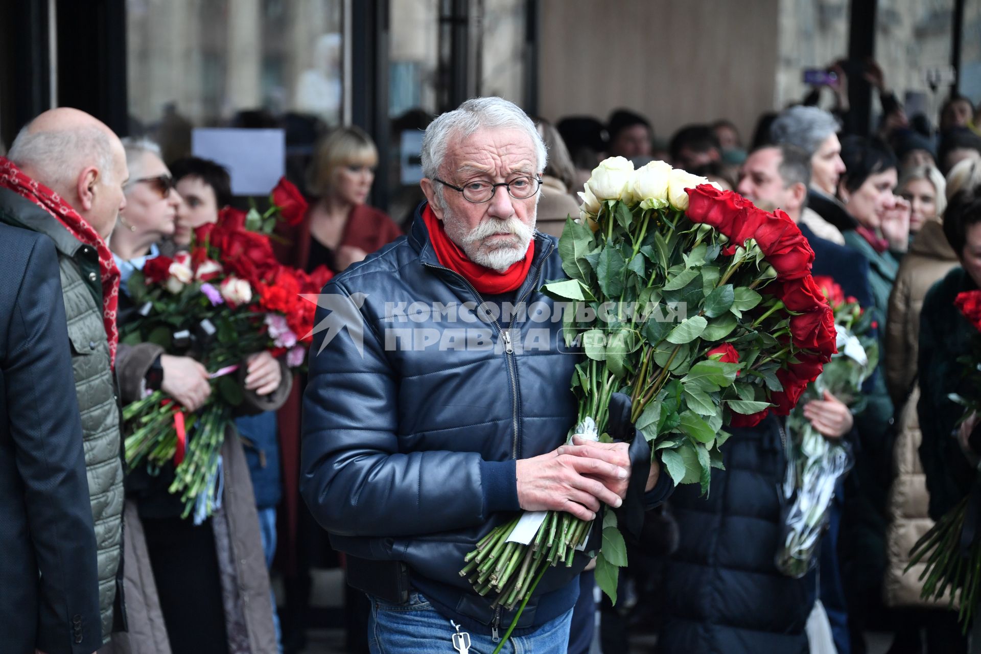 Прощание с Александром Ширвиндтом в Театре Сатиры