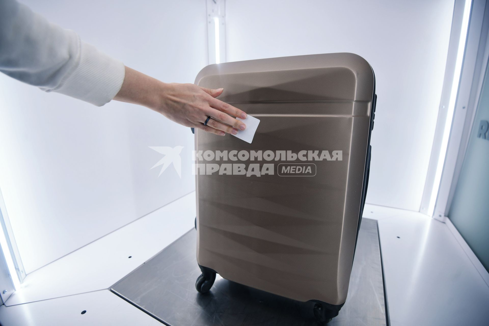 Система самостоятельной регистрации багажа Bags ID в аэропорту Кольцово