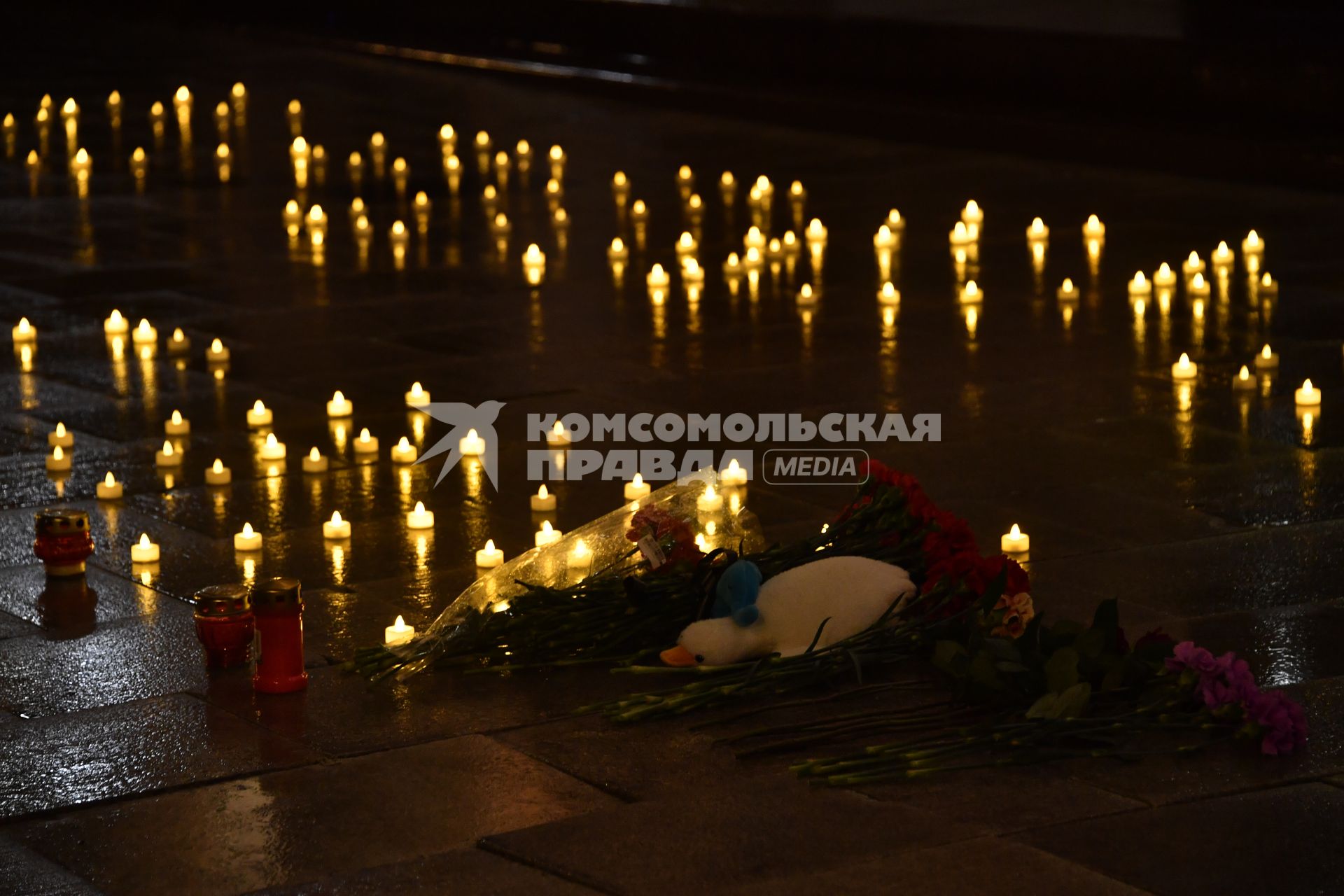 Акция ` Свеча памяти  ` в Москве