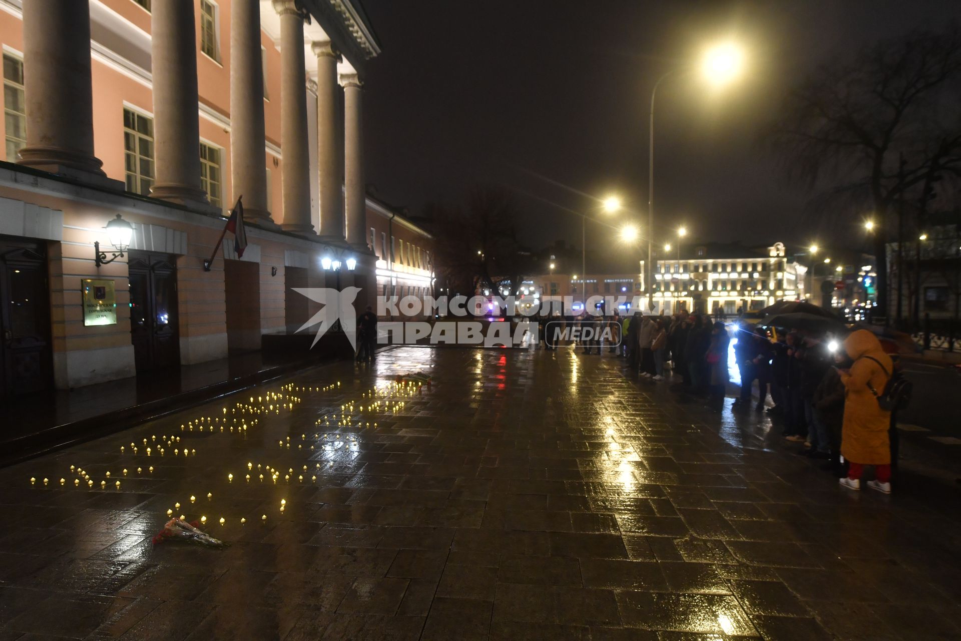 Акция ` Свеча памяти  ` в Москве