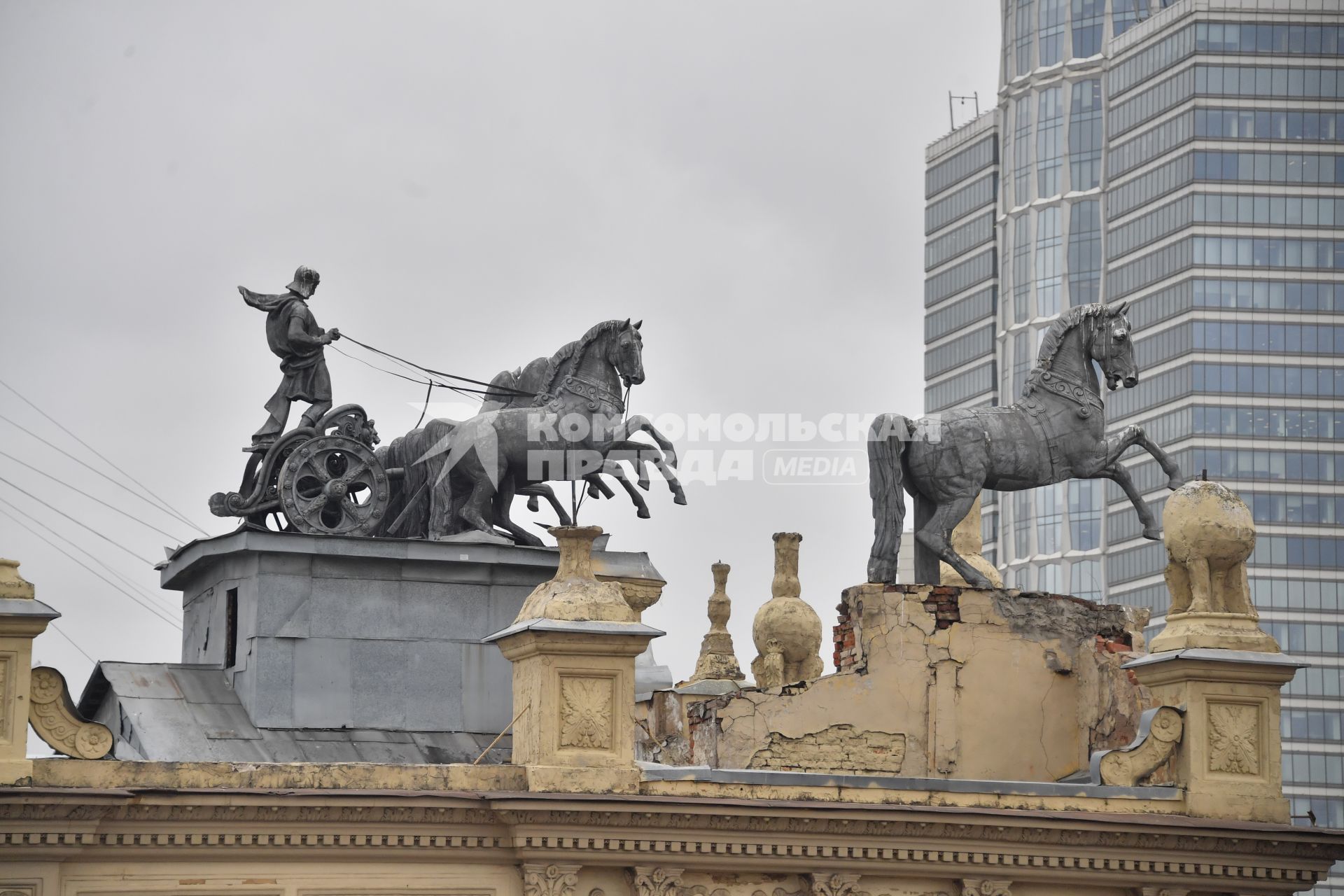 Реконструкция Центрального московского ипподрома