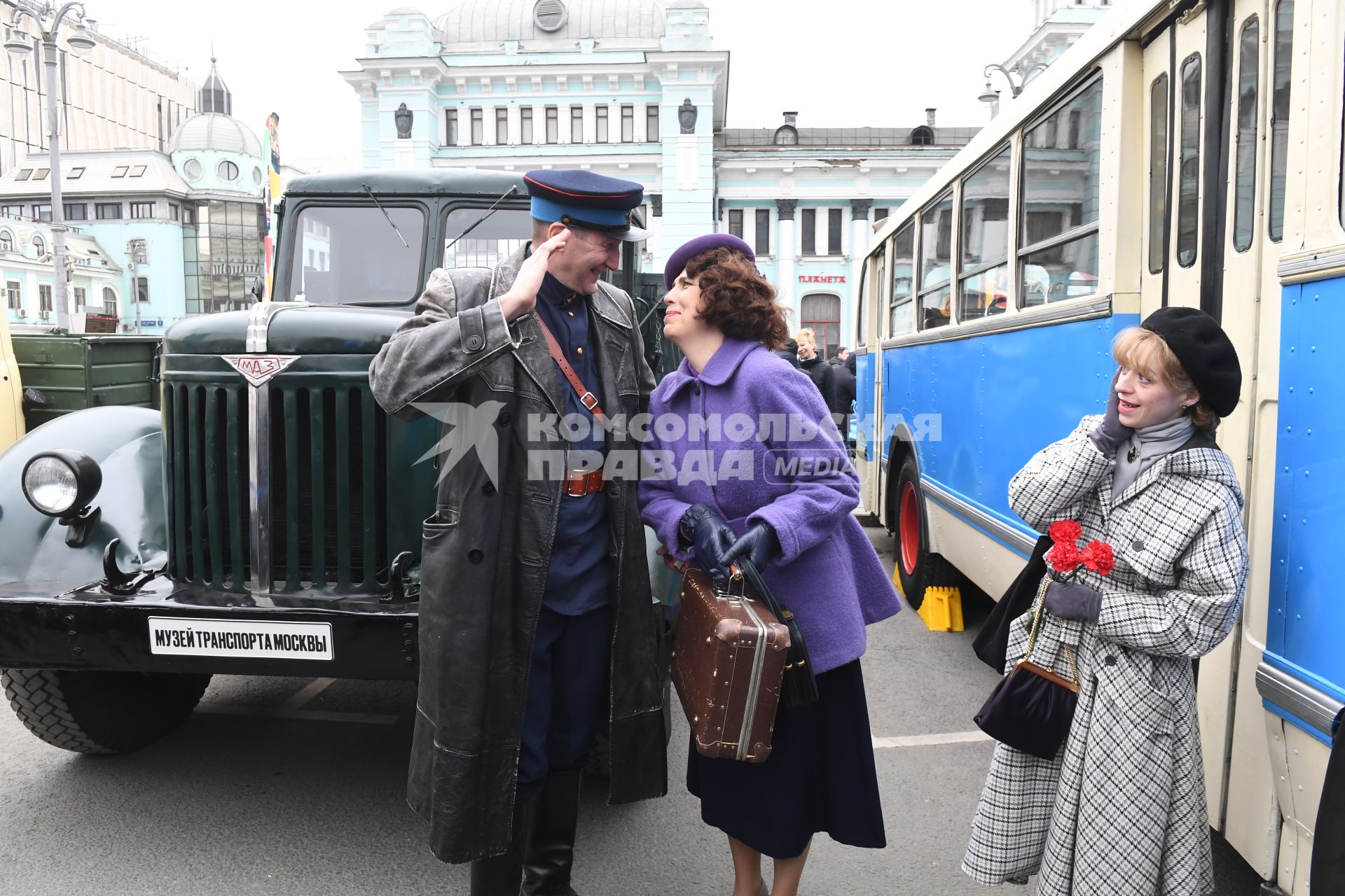 Выставка ретроавтомобилей в Москве