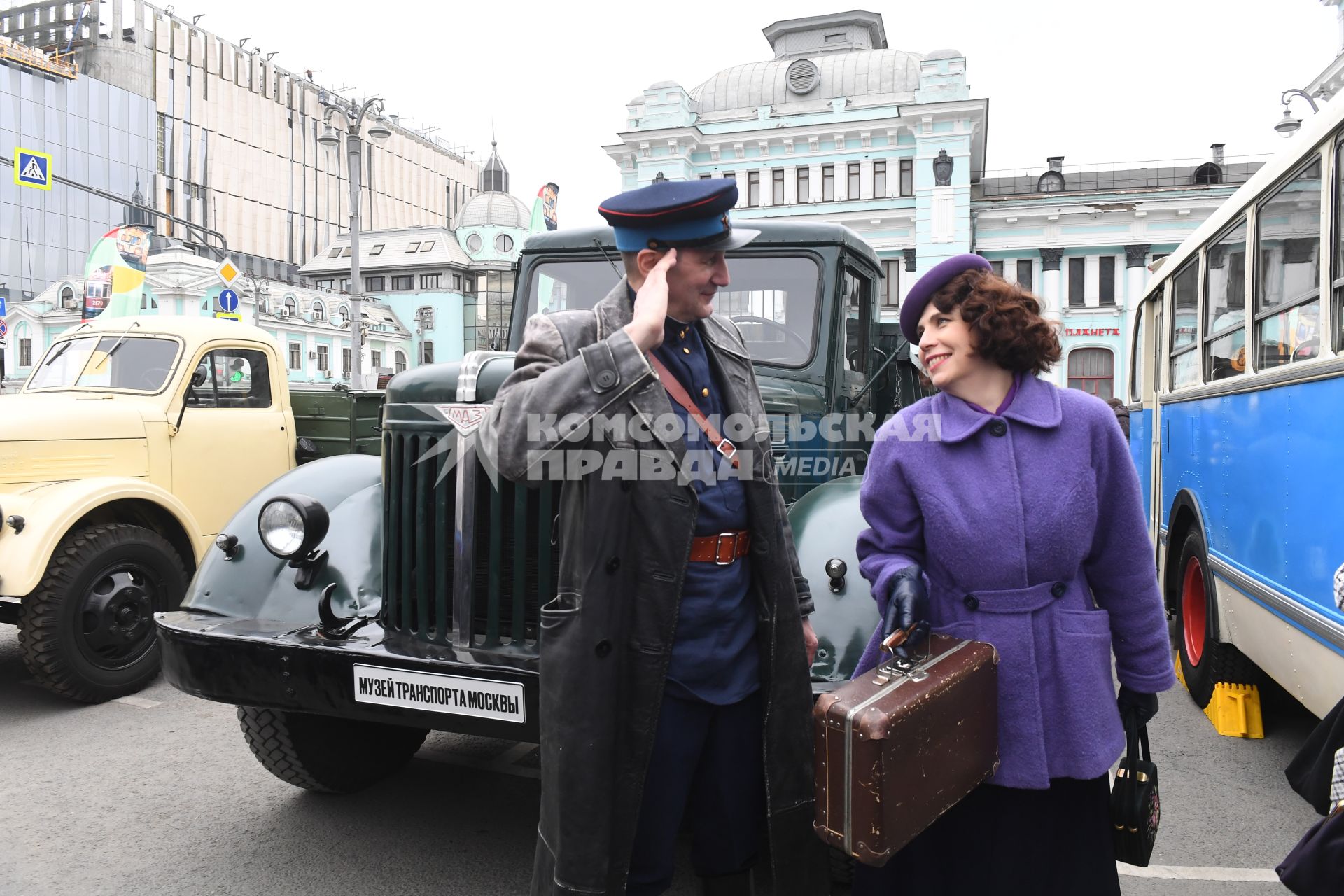 Выставка ретроавтомобилей в Москве