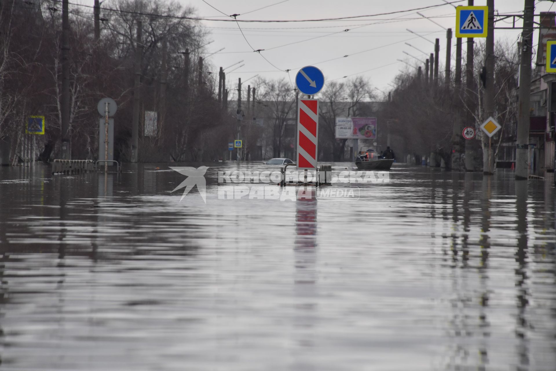 Последствия прорыва дамбы в Орске