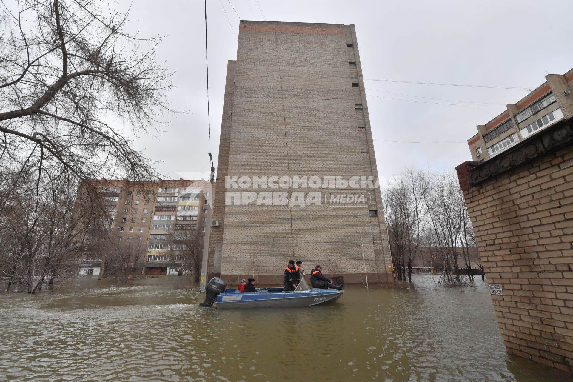 Последствия прорыва дамбы в Орске