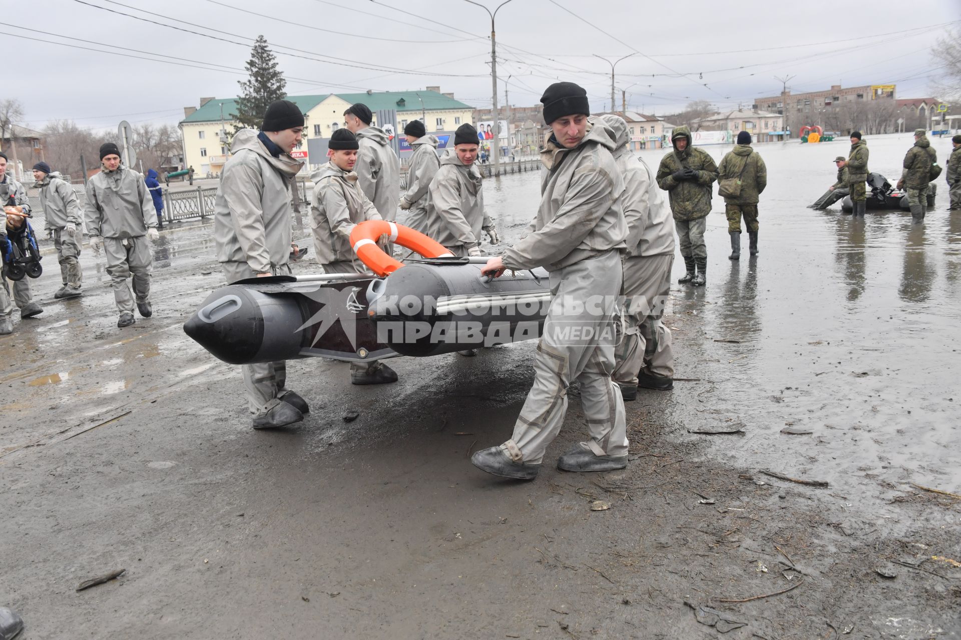 Последствия прорыва дамбы в Орске