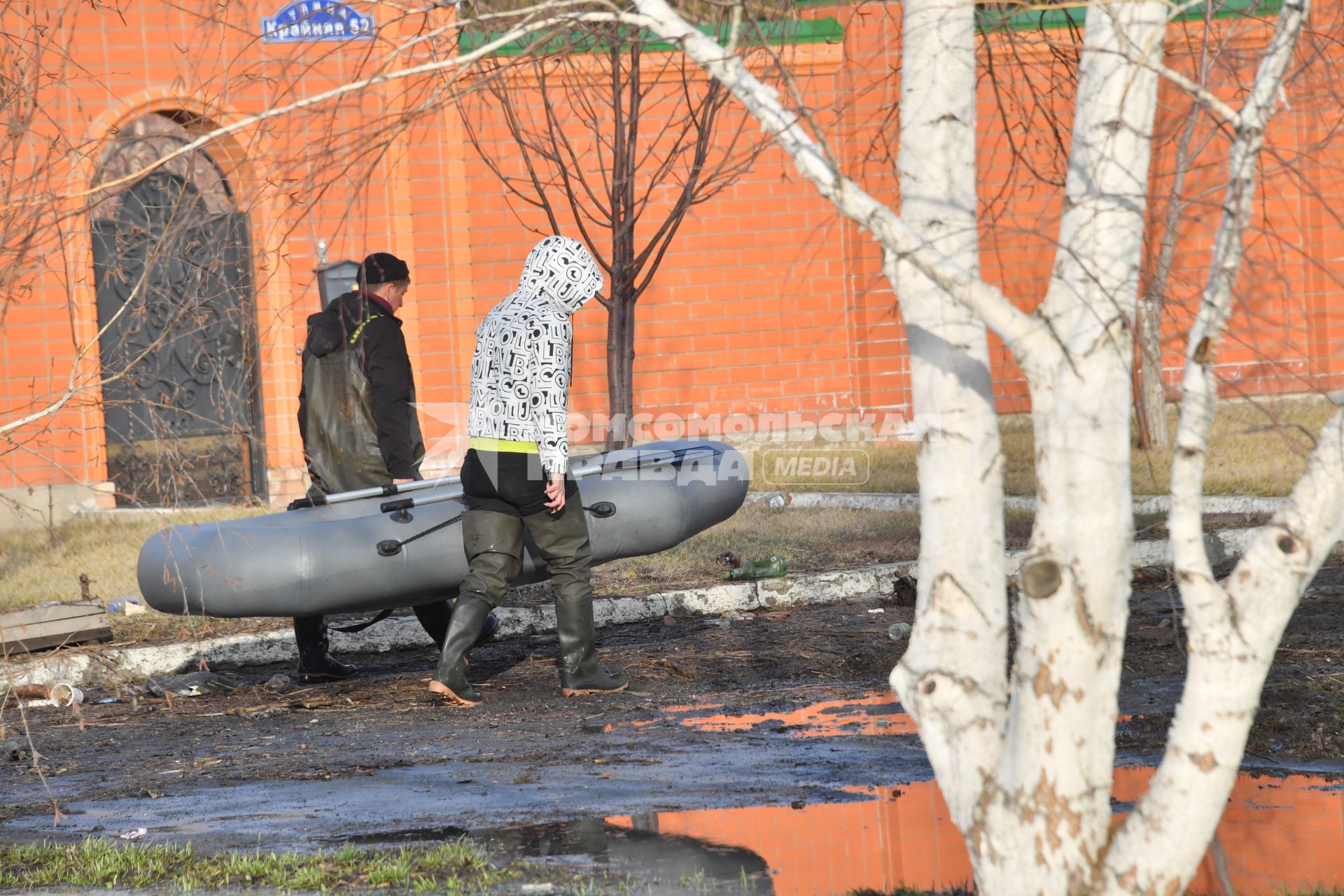 Последствия прорыва дамбы в Орске