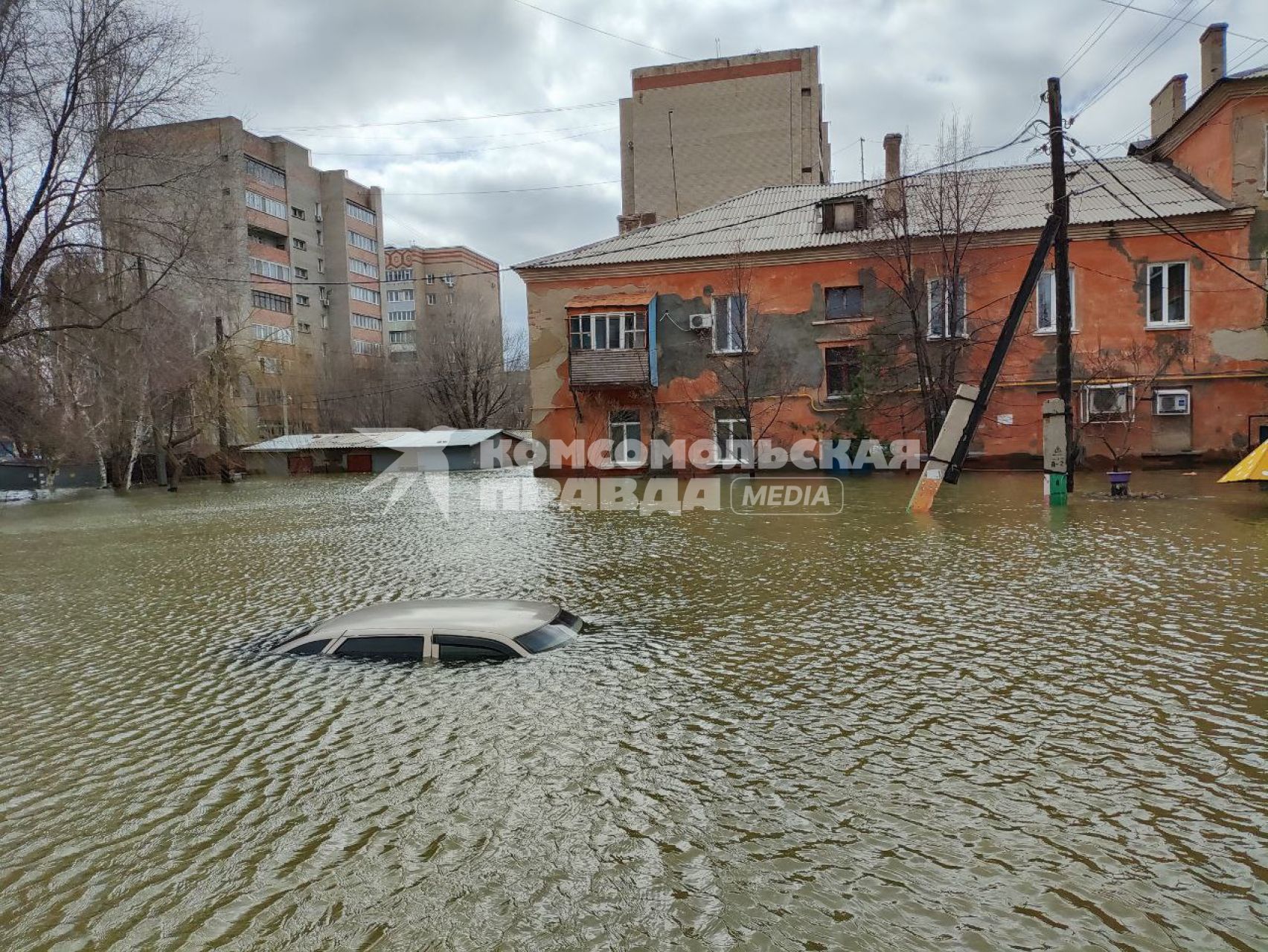 Последствия прорыва дамбы в Орске