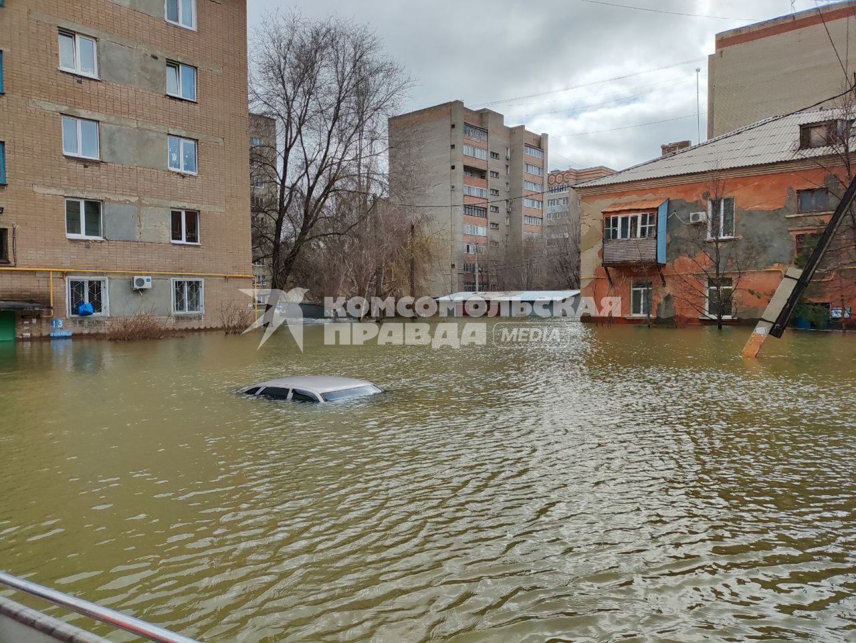 Последствия прорыва дамбы в Орске