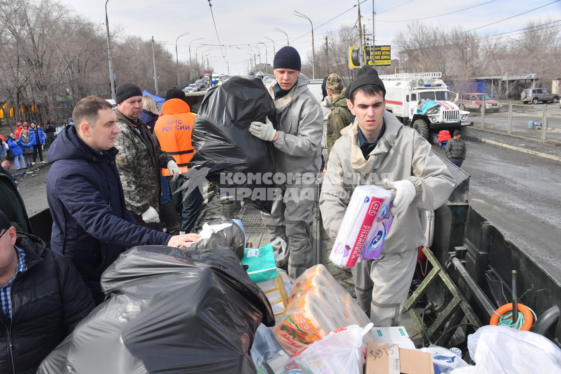 Последствия прорыва дамбы в Орске