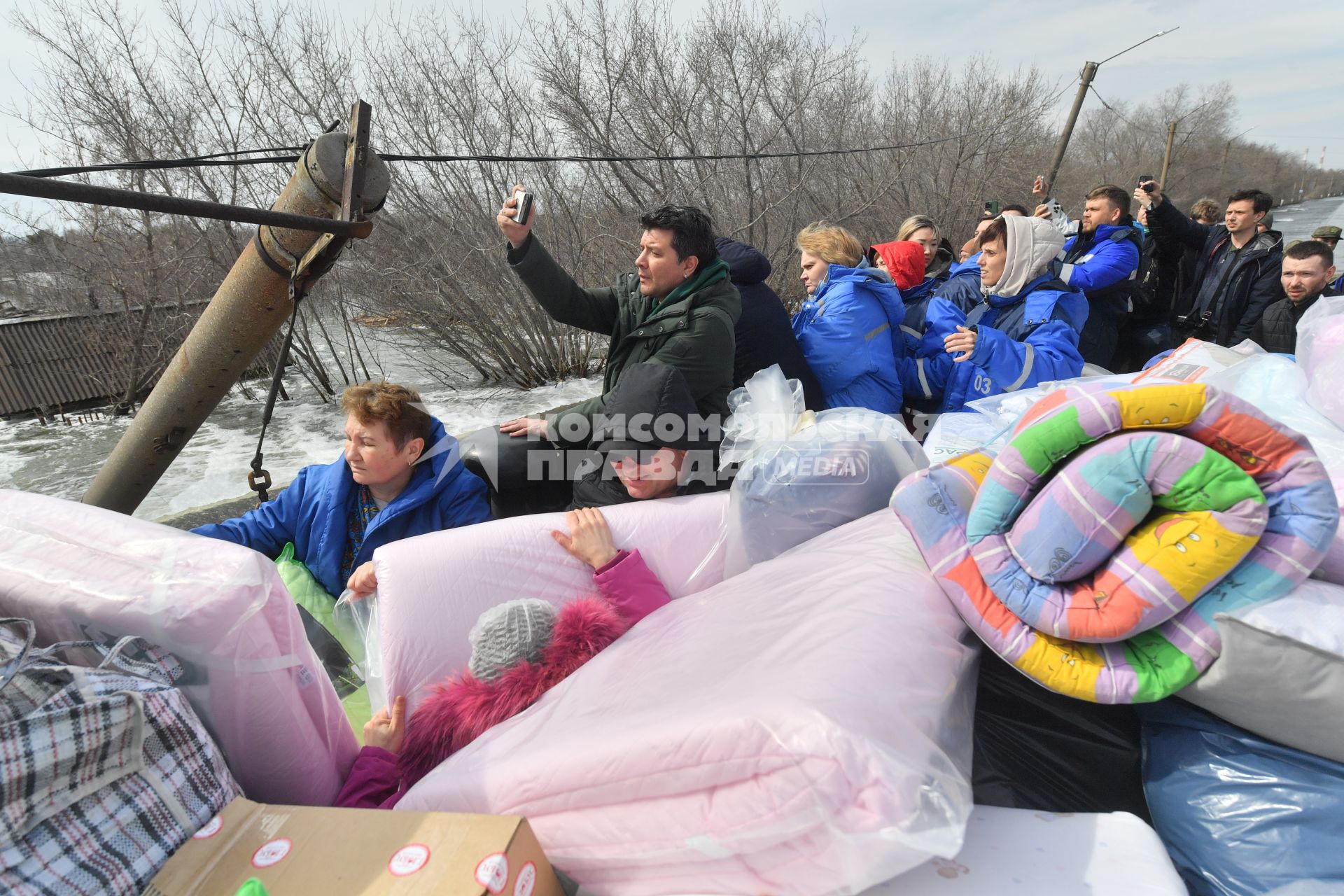 Последствия прорыва дамбы в Орске