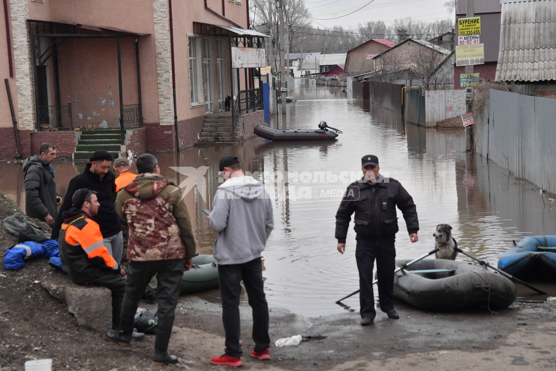 Половодье в Оренбурге