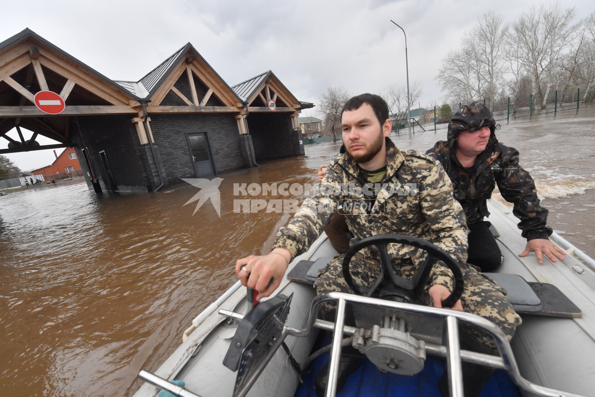 Половодье в Оренбурге